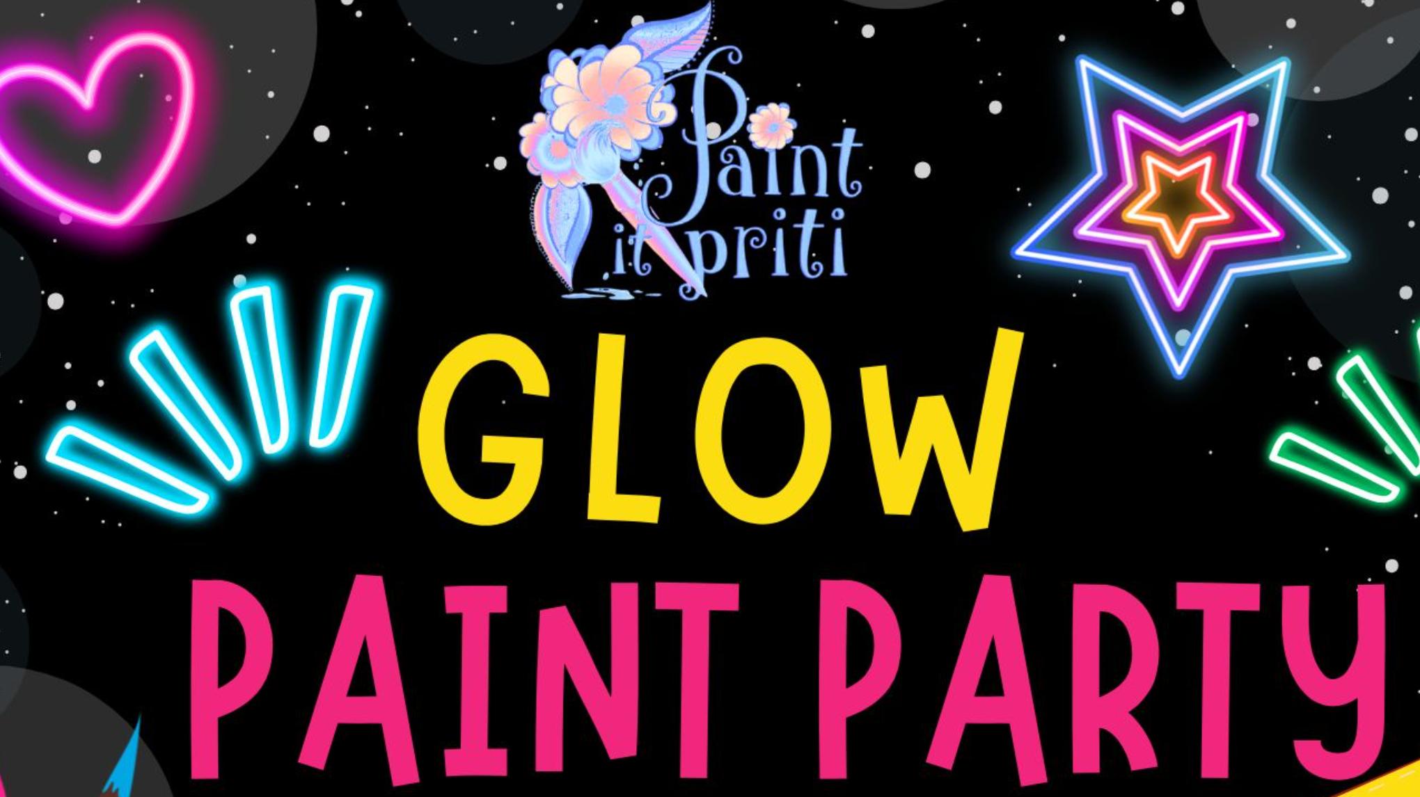Paint Night - Glow in the Dark