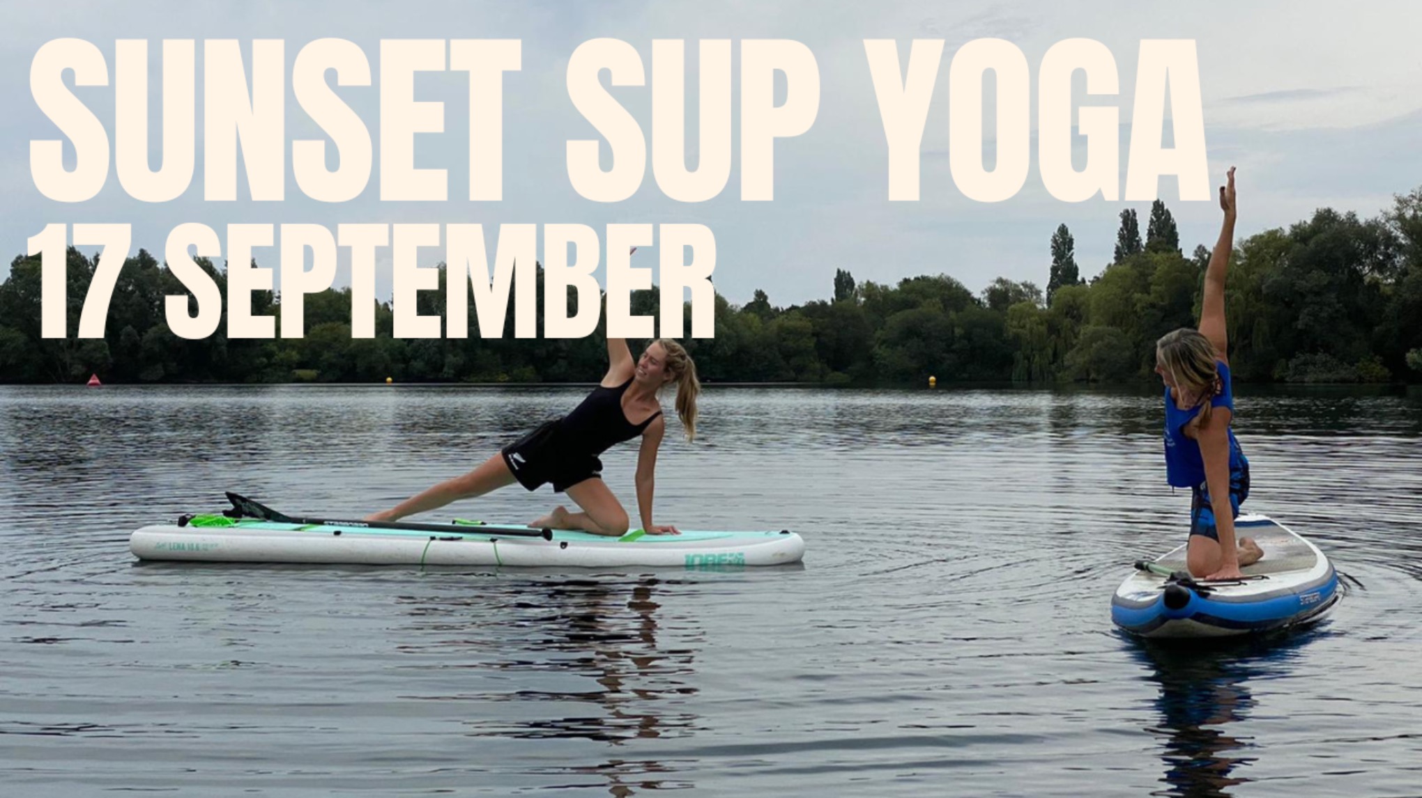 Sunset SUP Yoga at Calmwater Bay, Knaresborough