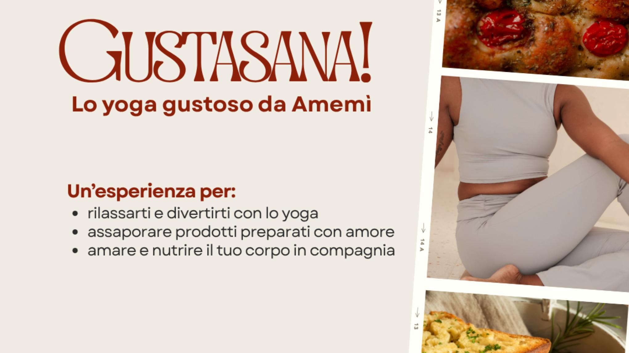 GUSTASANA! Lo Yoga gustoso da Amemì