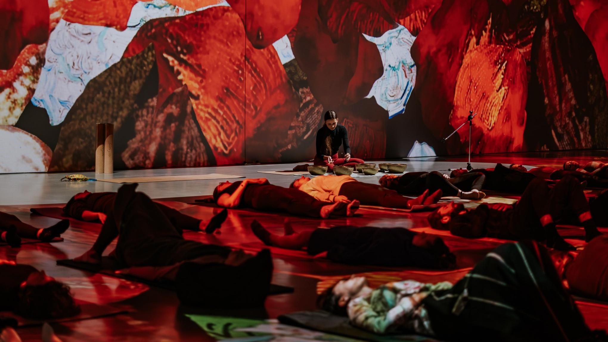 Terapie pentru suflet-yoga, boluri tibetane, cacao și cerc de femei