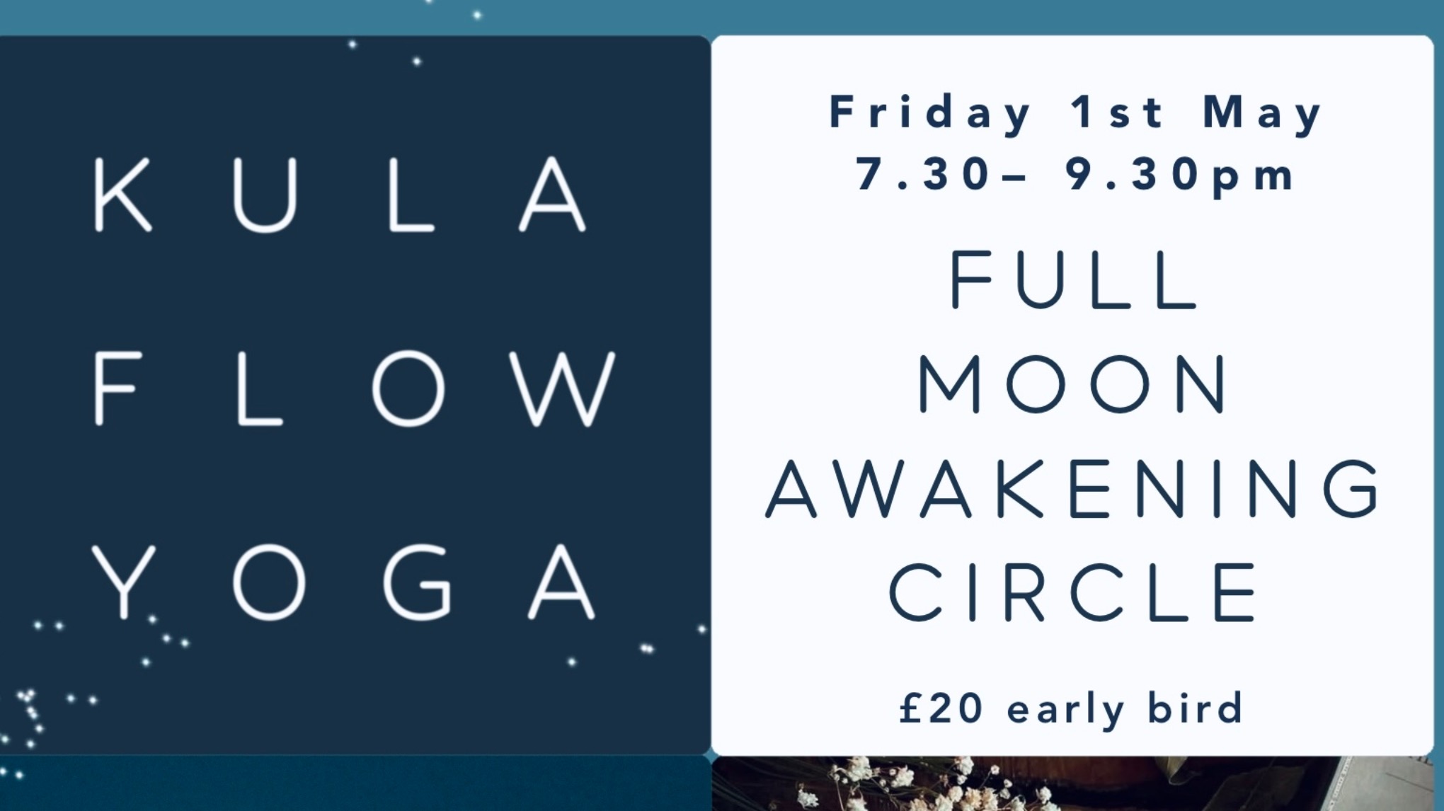 Full moon awakening circle sold out