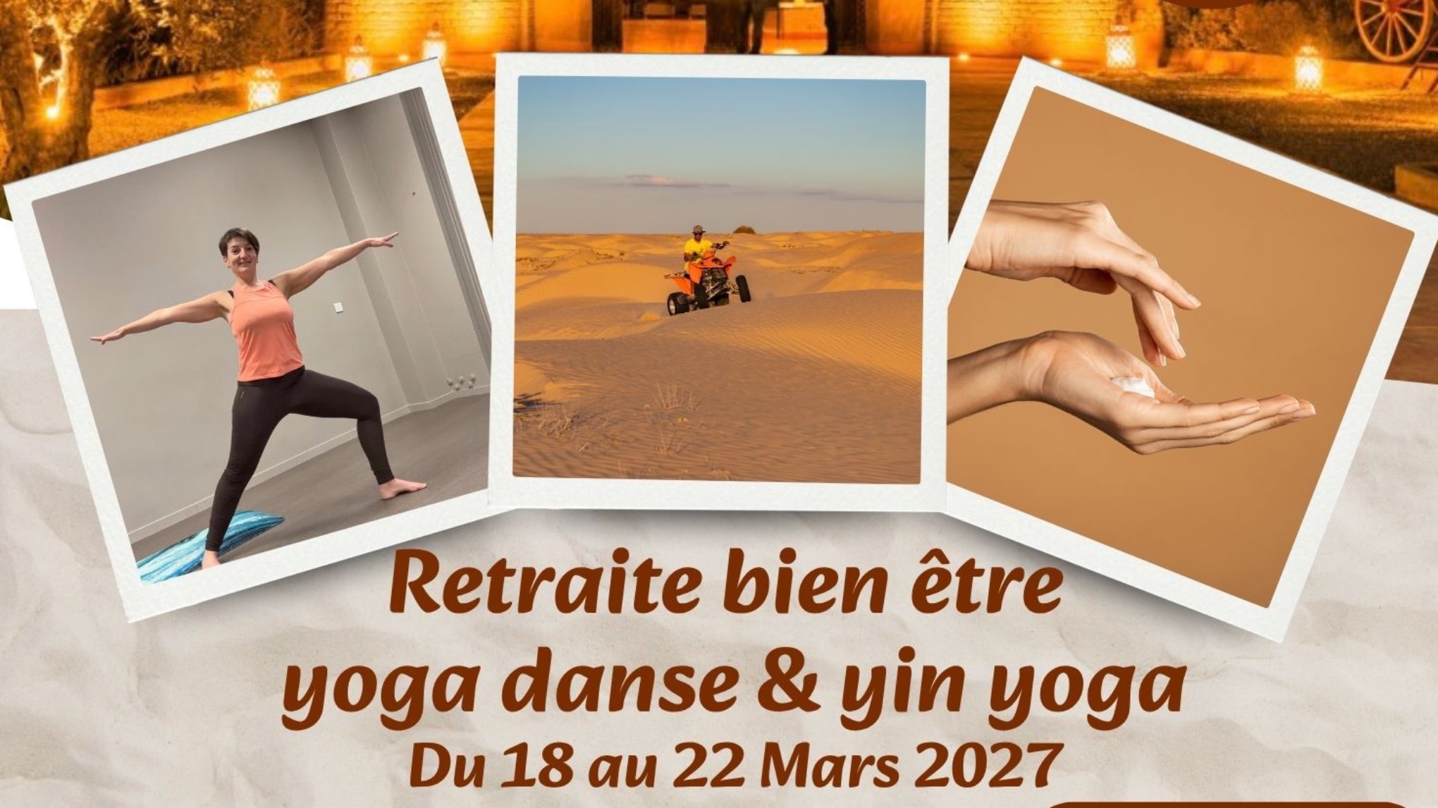 Retraite yoga danse et relaxation Marrakech