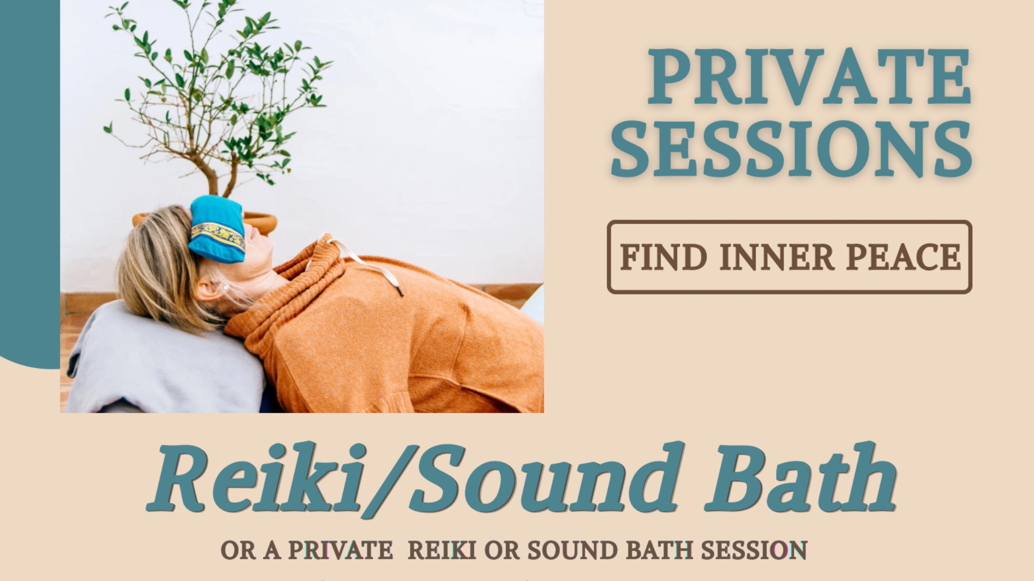Reiki Session or Reiki with Sound Therapy