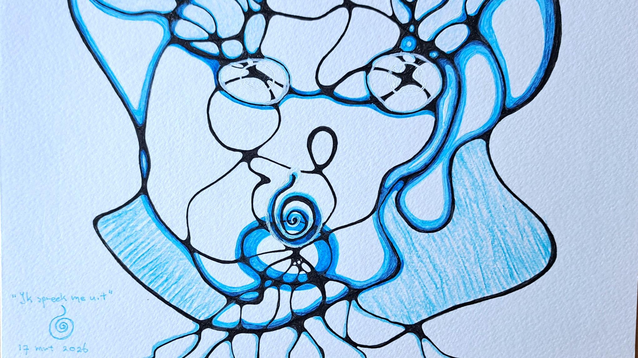 Workshop Neurografische Energietekening. 3 uren lang. €37,50  gratis E-book