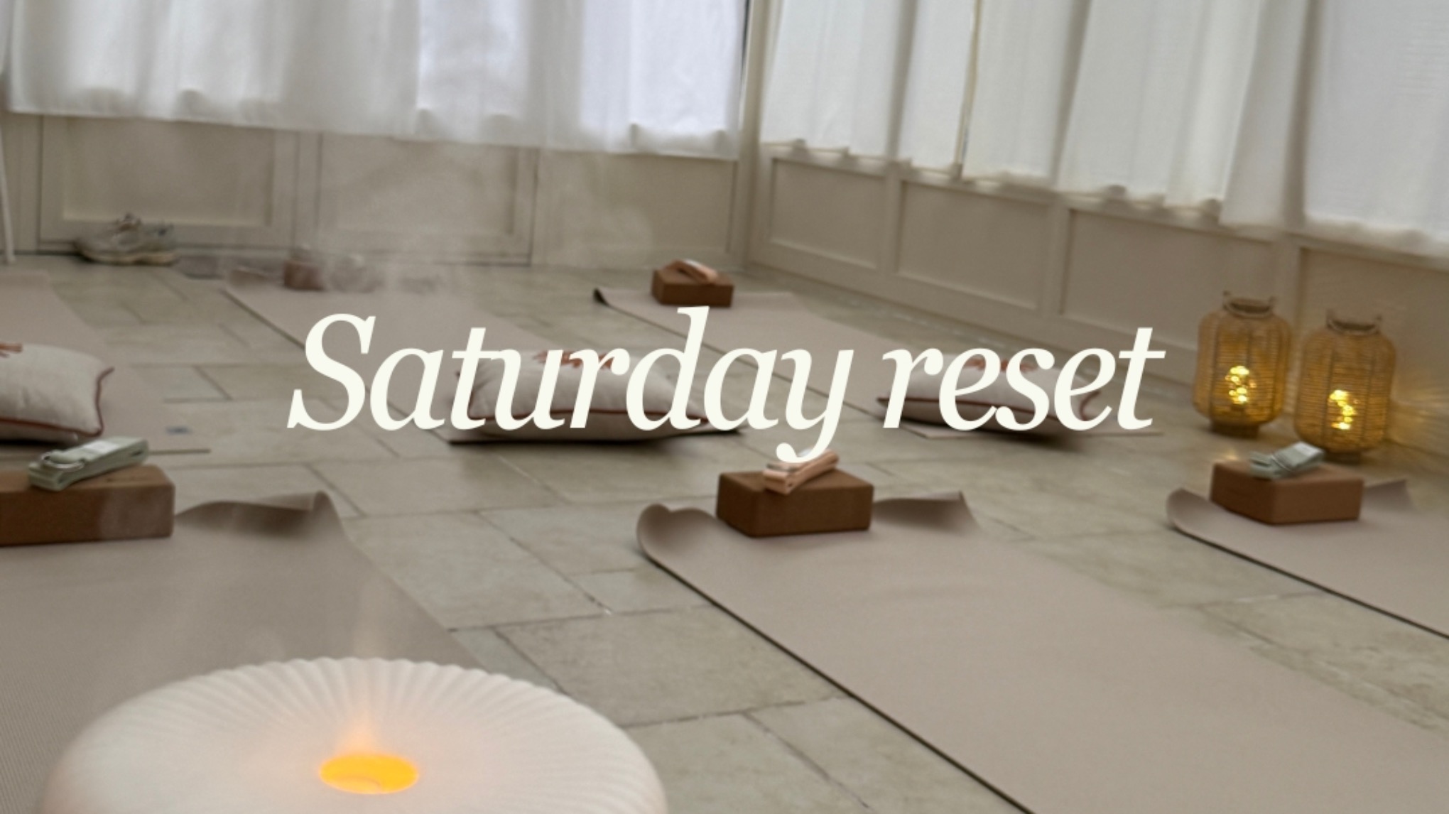 Event: Saturday reset 🌿 yoga & brunch