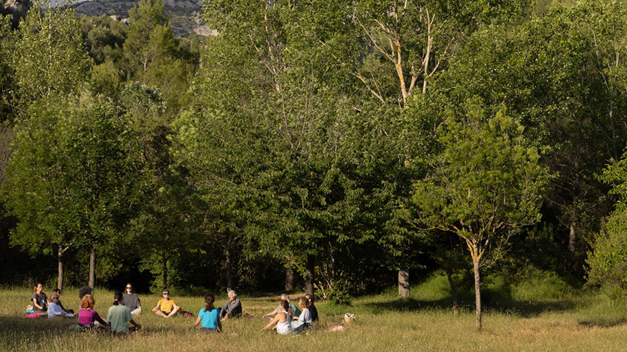 Méditation au pied de Sainte-Victoire