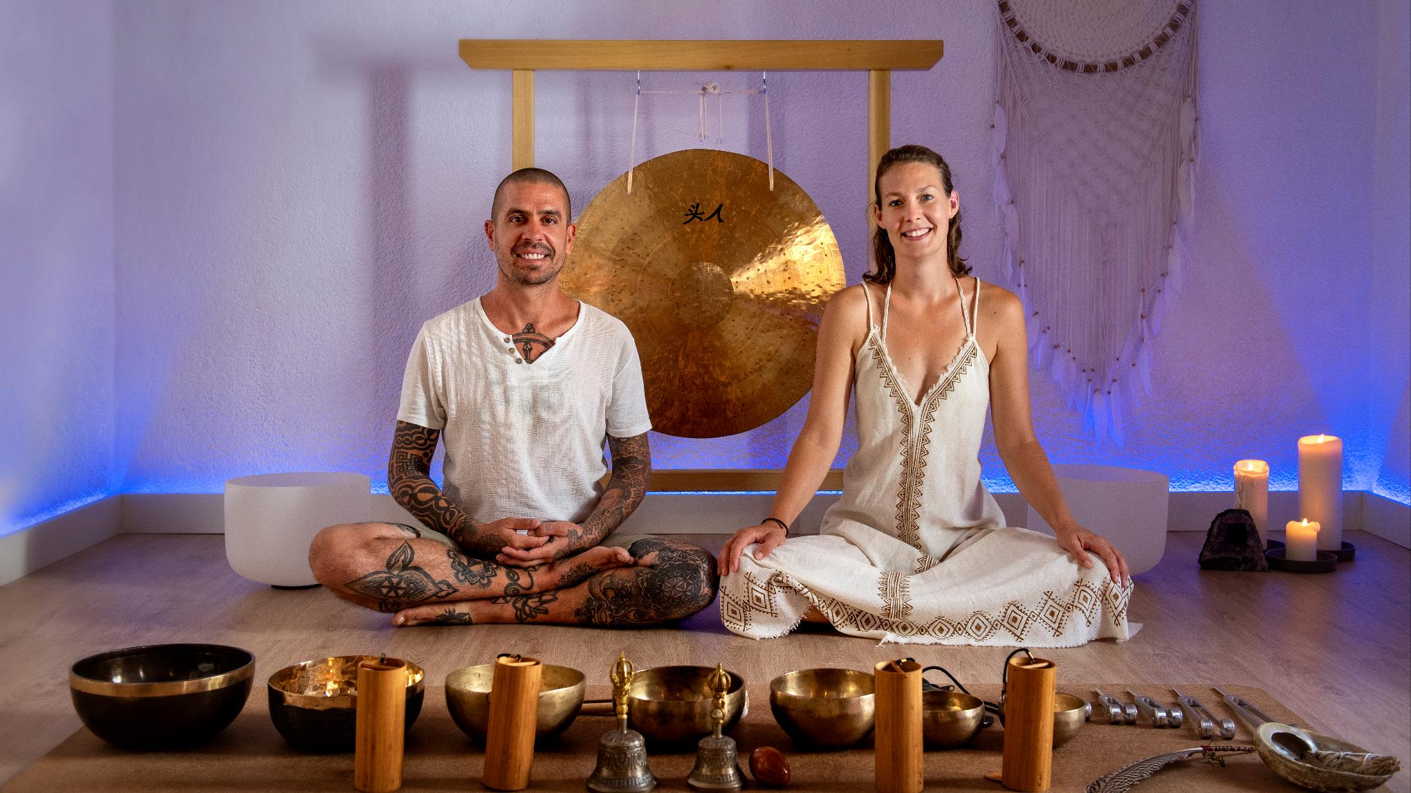 Yin Yoga und Live Sound Healing.