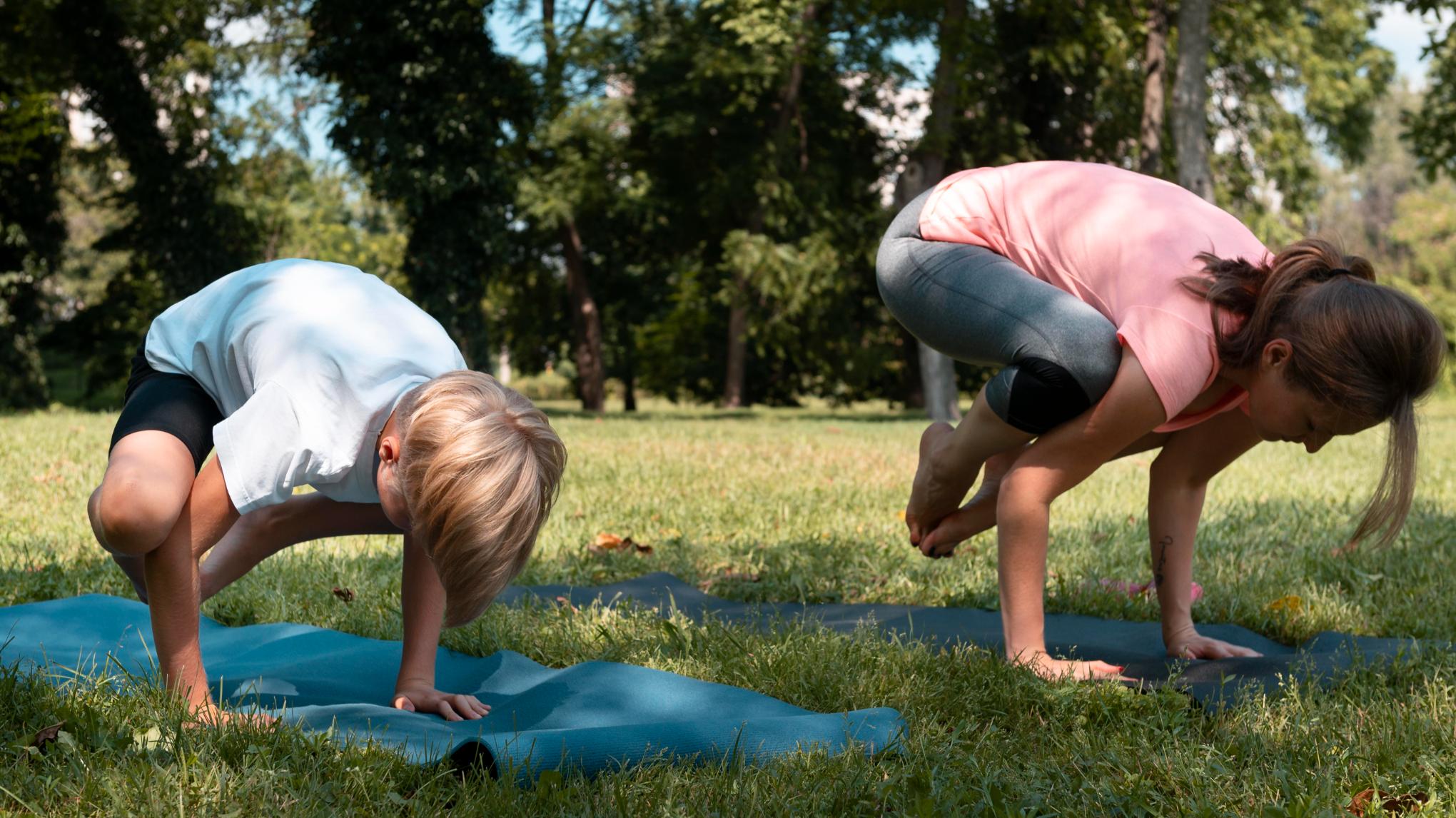 Workshop: (groot)ouder - kind yoga (+5 jaar)