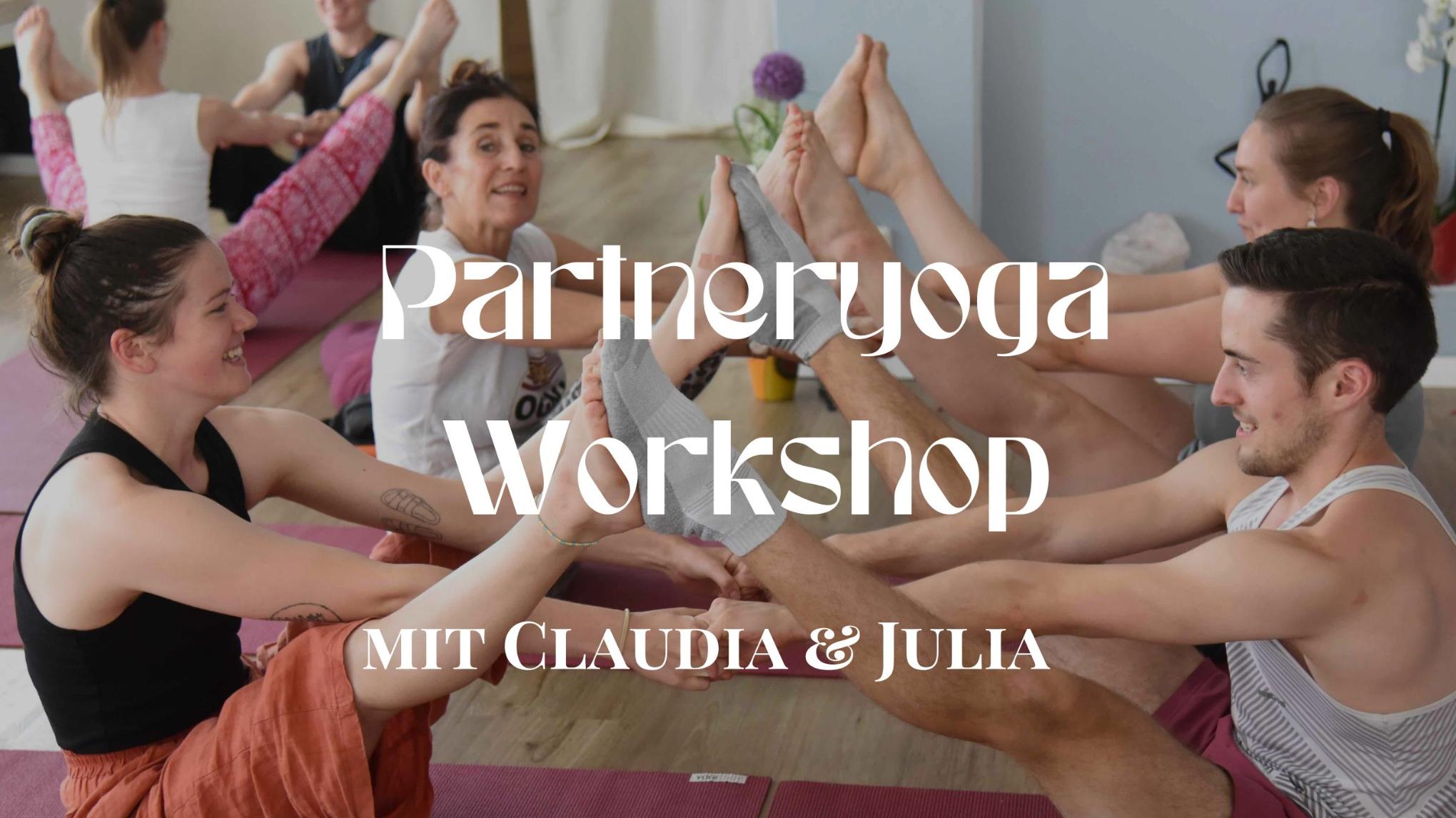Partneryoga zum Weltyogatag - mit Claudia Heller und Julia Erfling