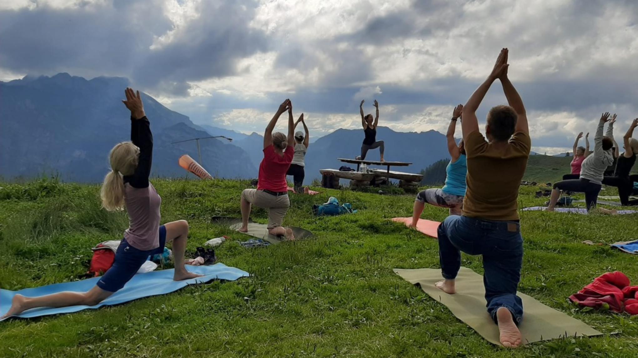 Yoga am Härzlisee