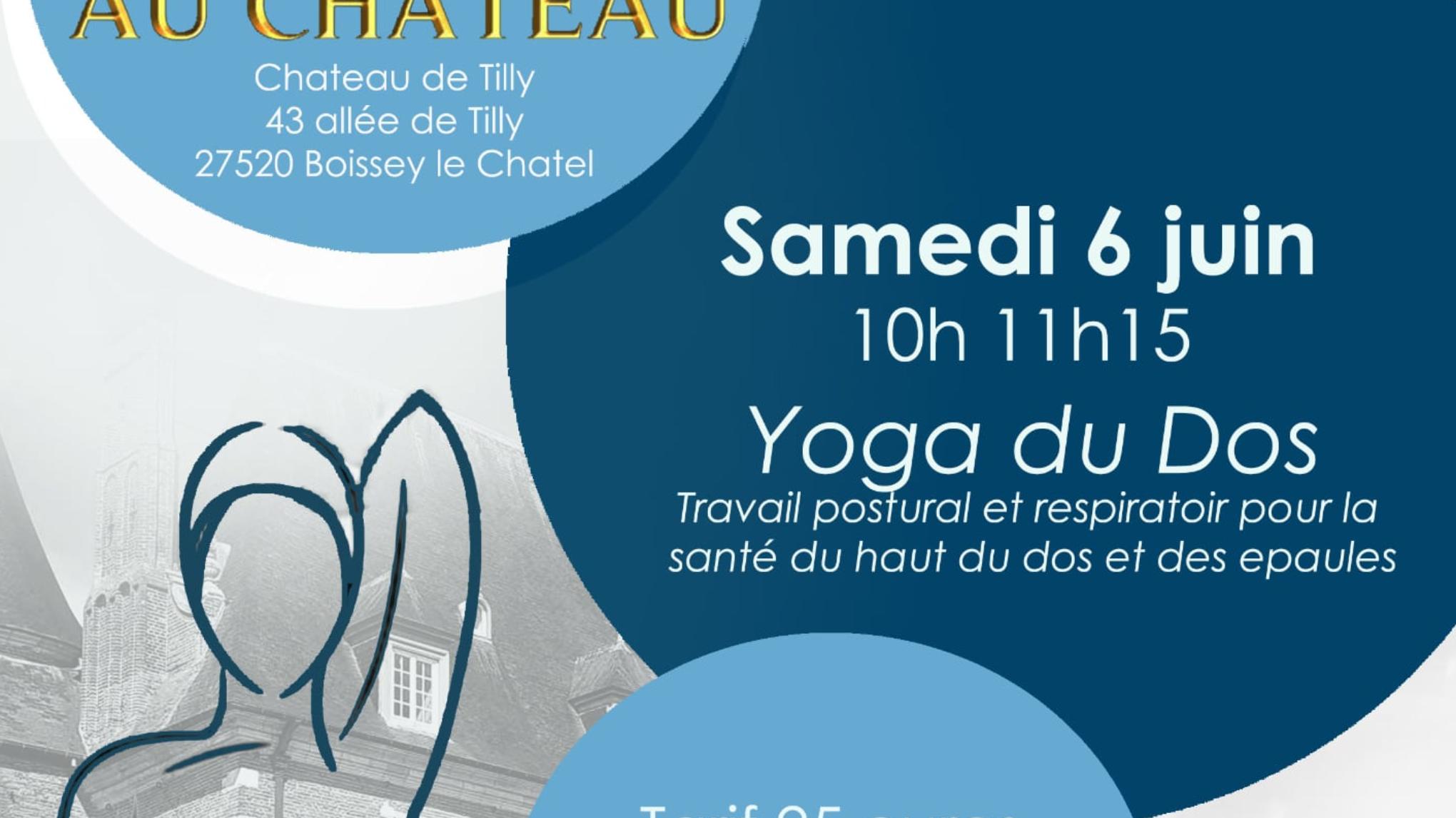 Yoga au château "épaules et haut du dos"