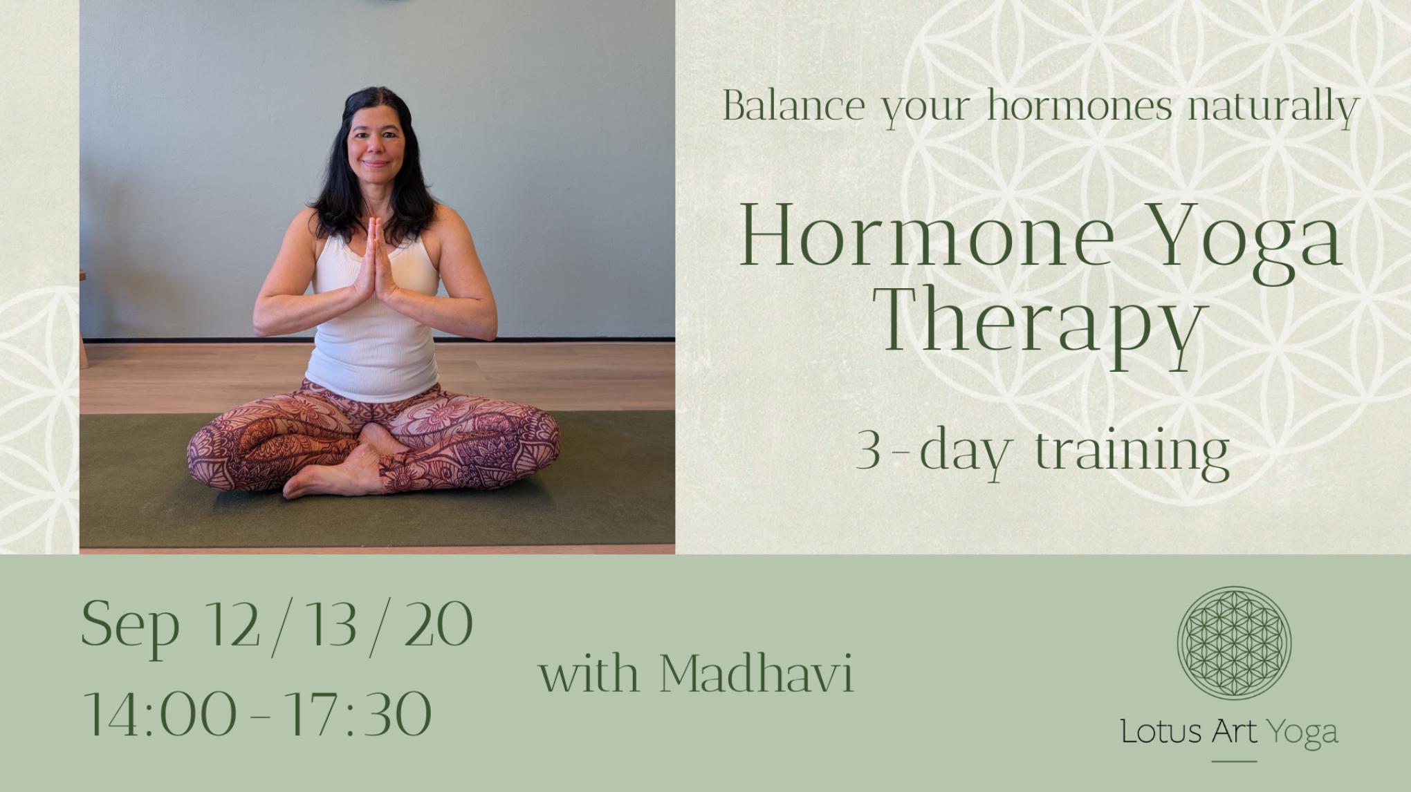 Hormone Yoga Therapy 3-day course