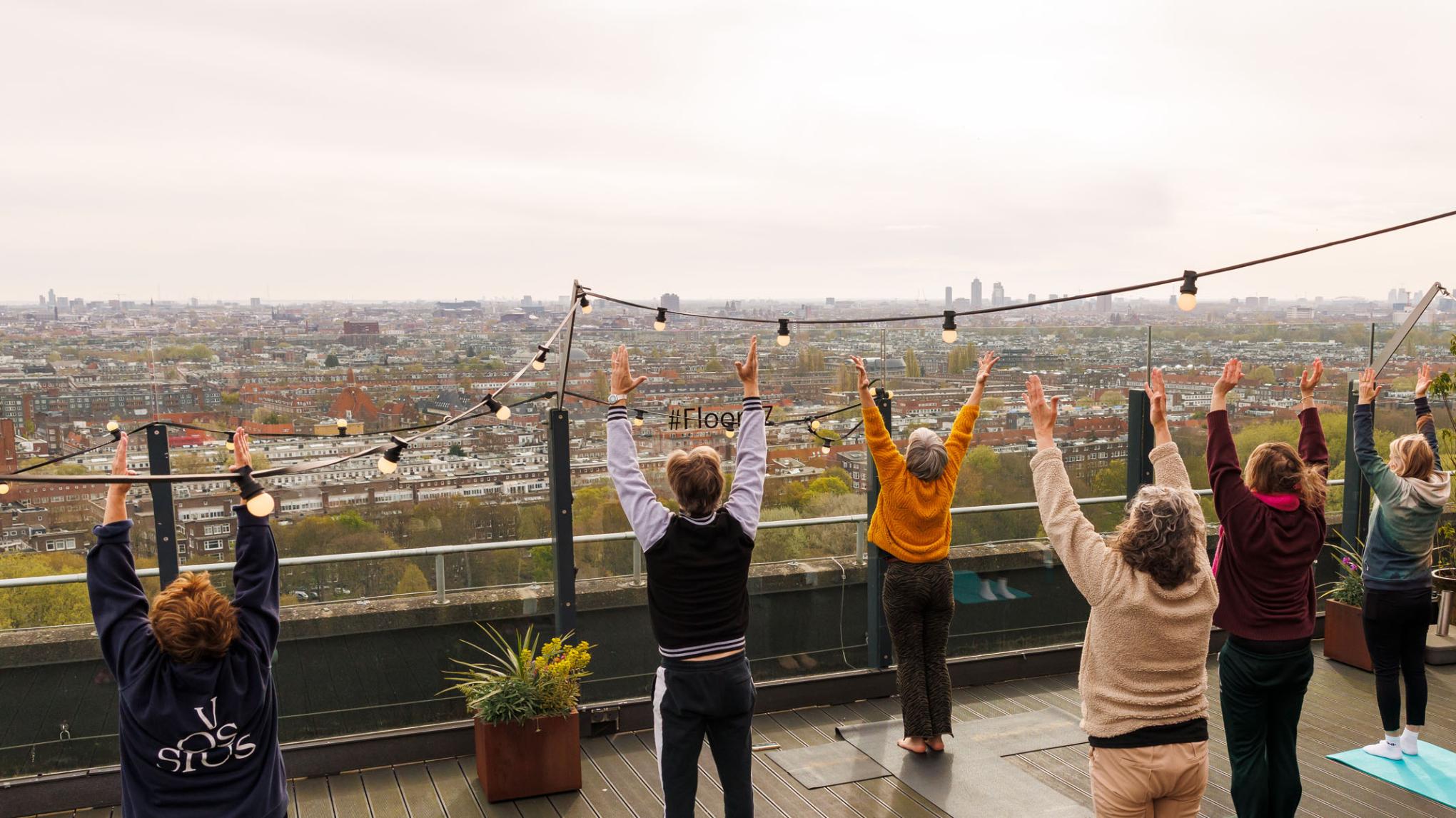 Rooftop Yoga April 25 ( bookings open Thursday)