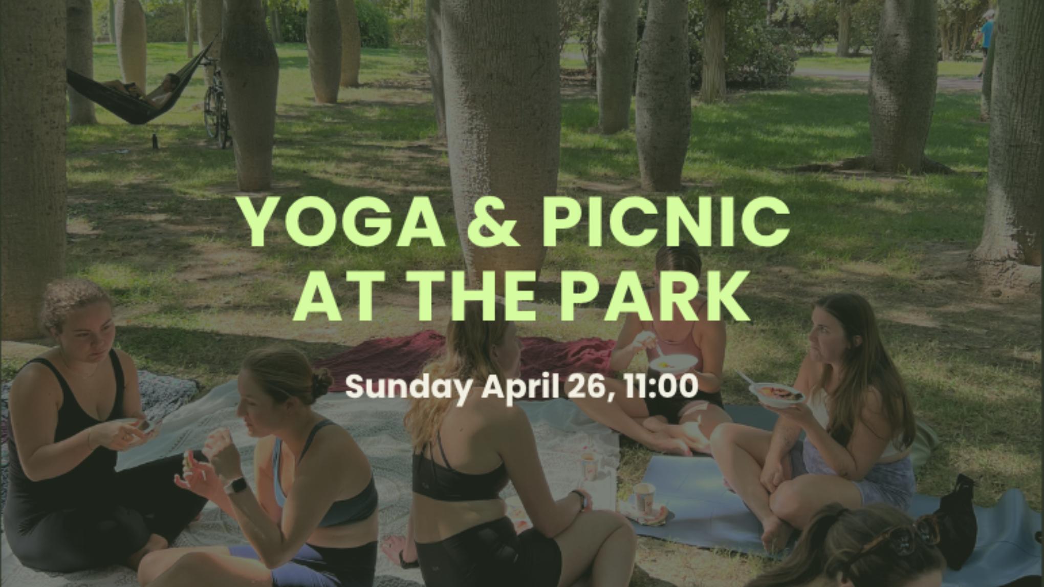 YOGA & PICNIC at Turia Park