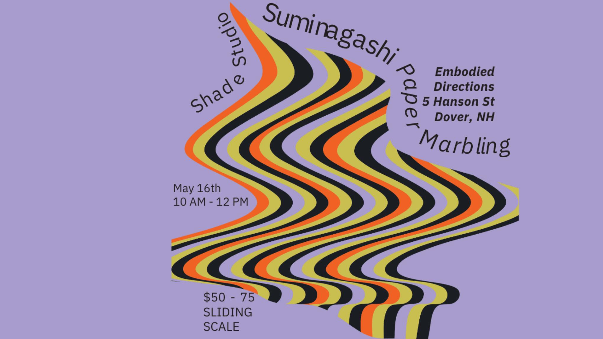 Suminagashi  - A Meditative Paper Marbling Workshop