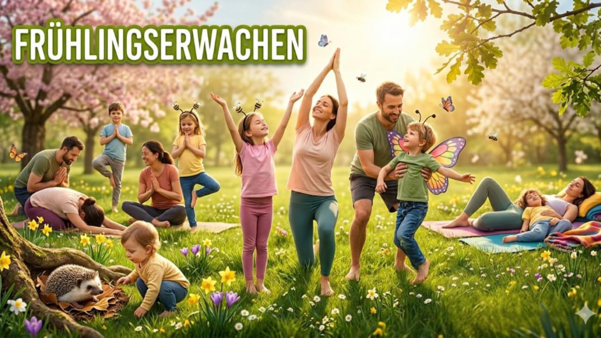Kinderyoga 3-6 Jahre - Frühlingserwachen
