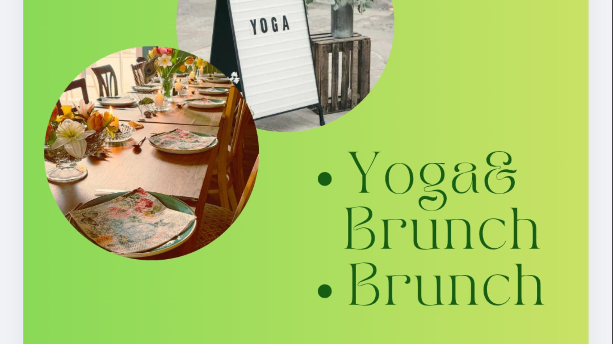 Yoga und Summer-Brunch