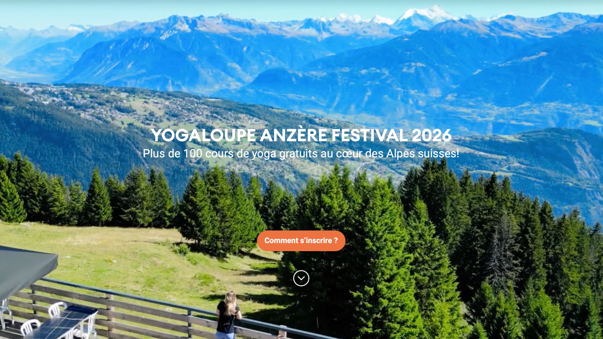 Festival de Yoga GRATUIT à Anzère