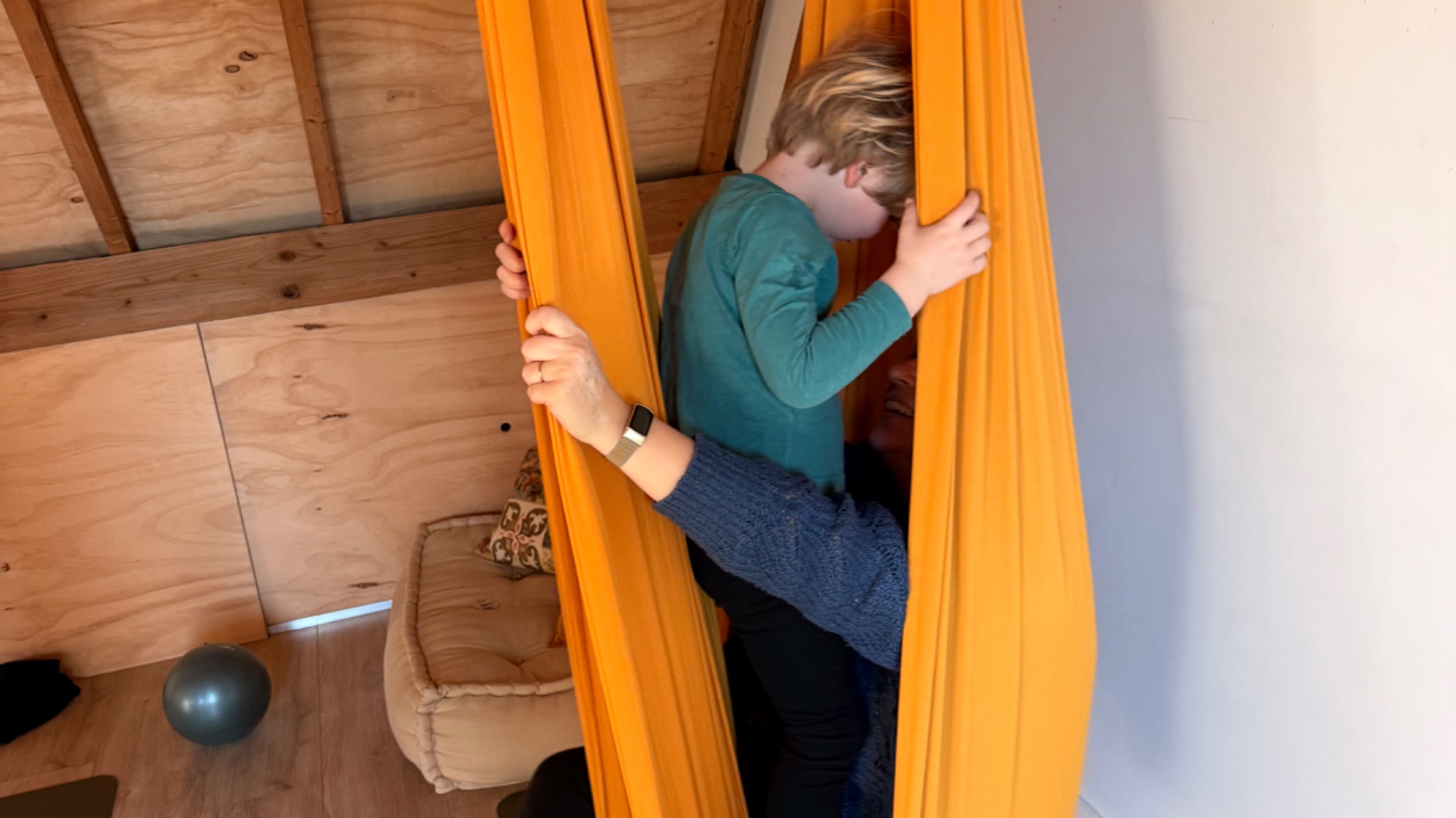 Ouder & Kind Aerial yoga