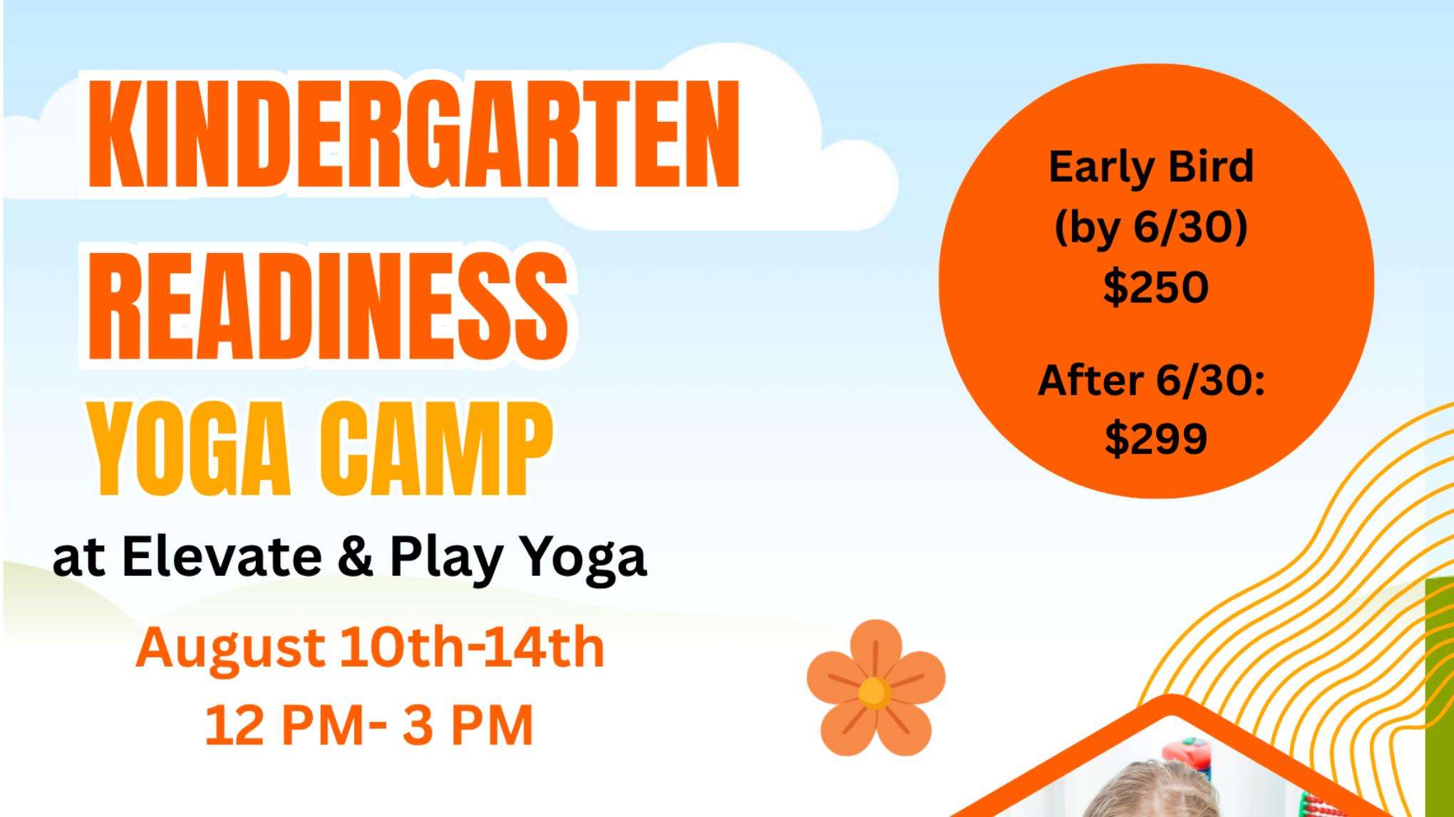 Kindergarten Readiness Yoga Camp