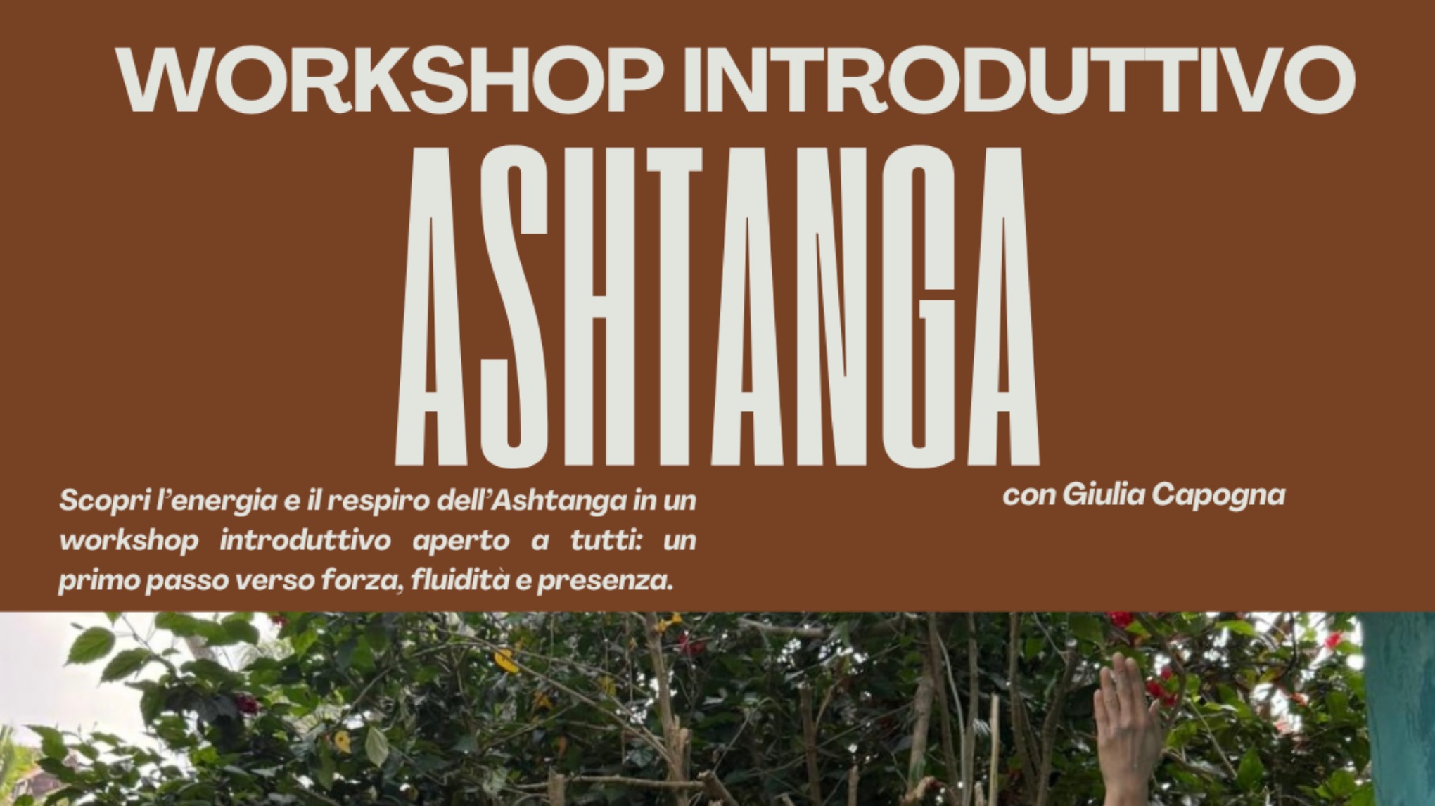 Workshop introduttivo Ashtanga
