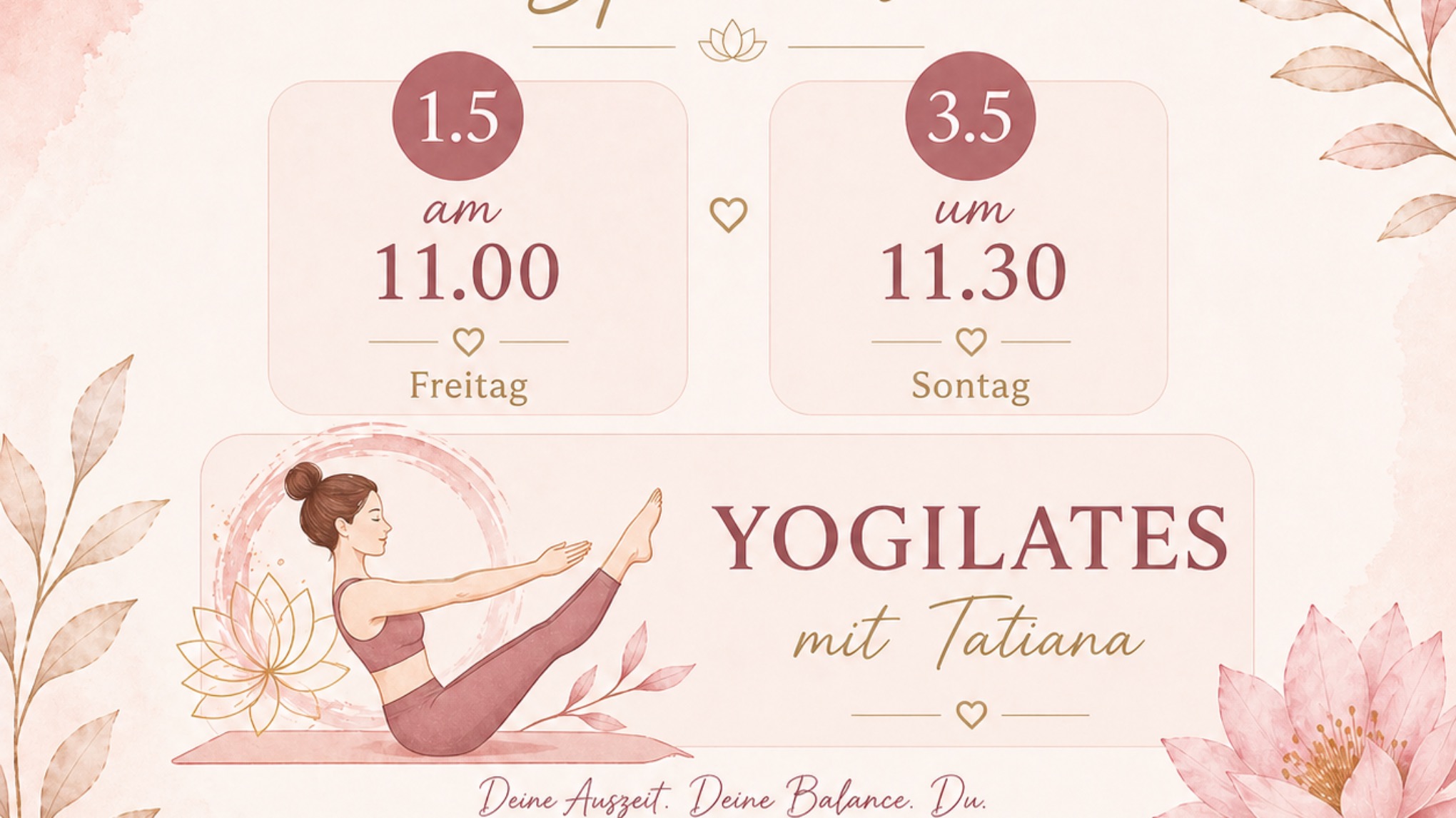 Neueröffnungs-Special am 3.Mai