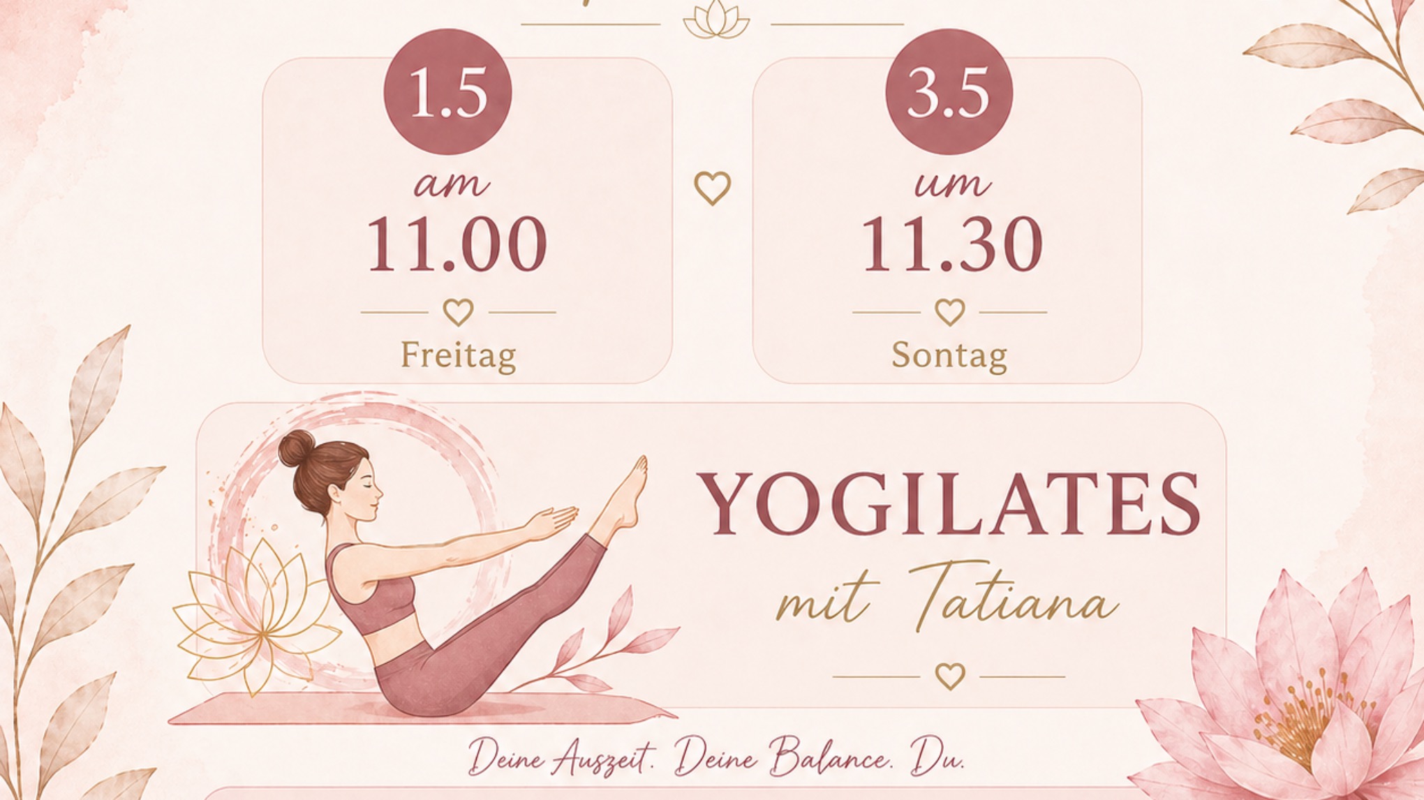 Neueöffnungs-Special am 1.Mai