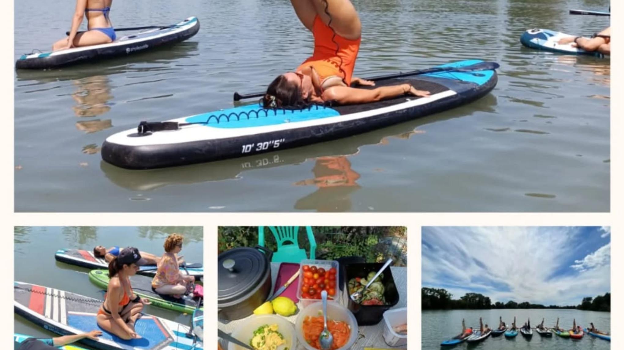 Journée YOGA PADDLE BRUNCH MEDITATION en Camargue