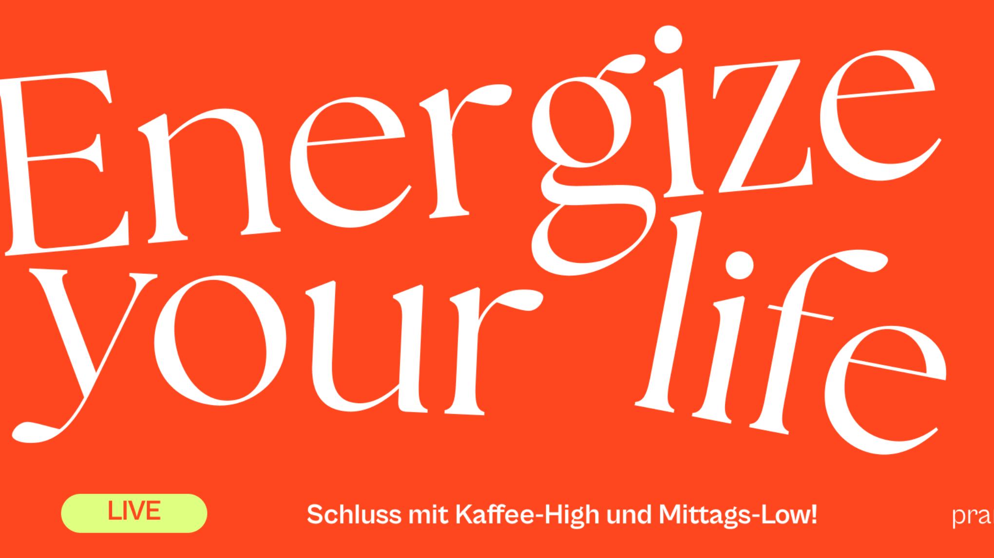 Energetisiere Dein Leben am 16.06.2026 in Erfurt