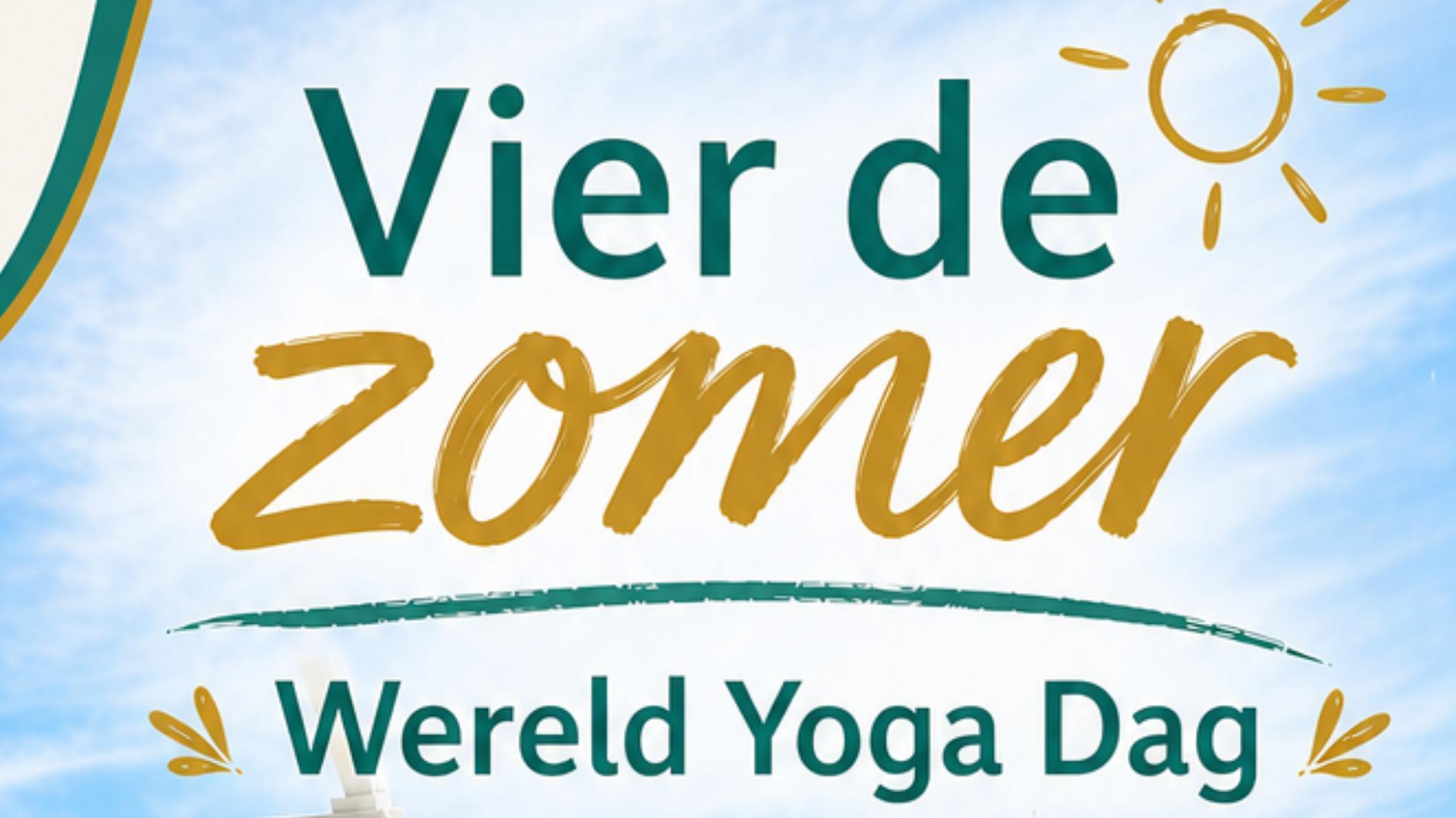 ~Zomer Yoga Special~   VOL 20 juni 10.00 - 13.00