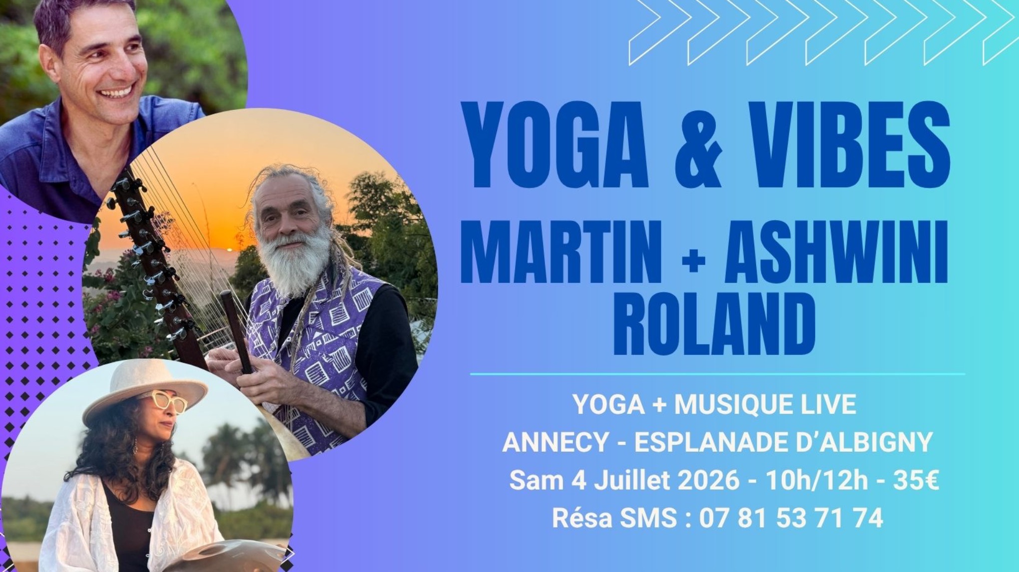 YOGA & VIBES (Martin + Ashwini + Roland)