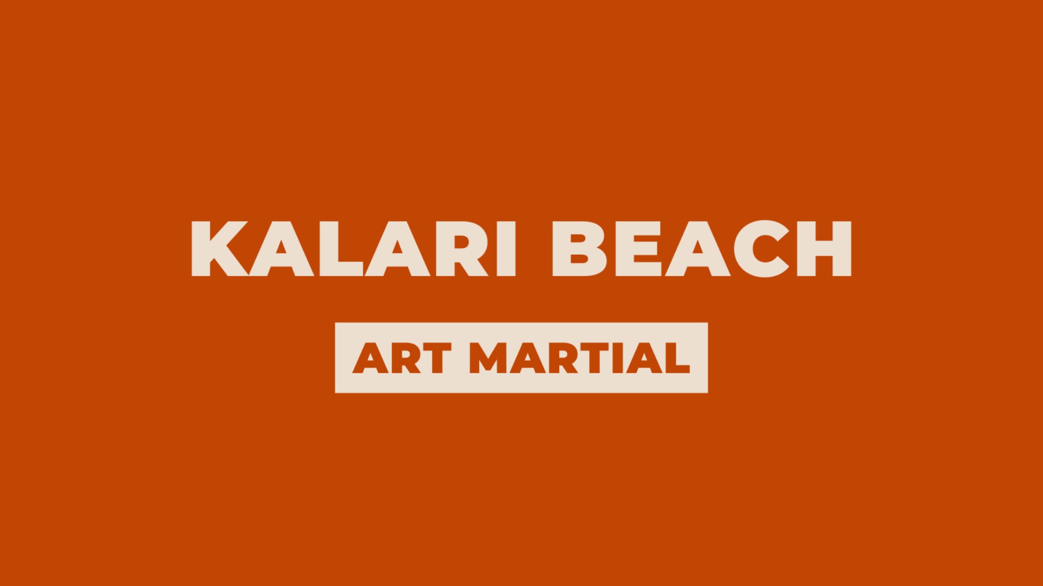 Kalari Beach (art martial indien) @ Plage de Tronoën