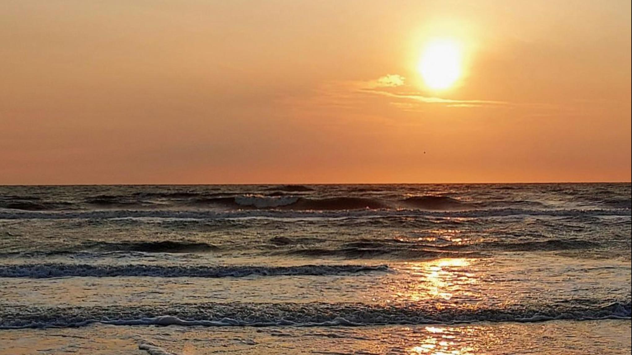 Sunset beach special met live handpan