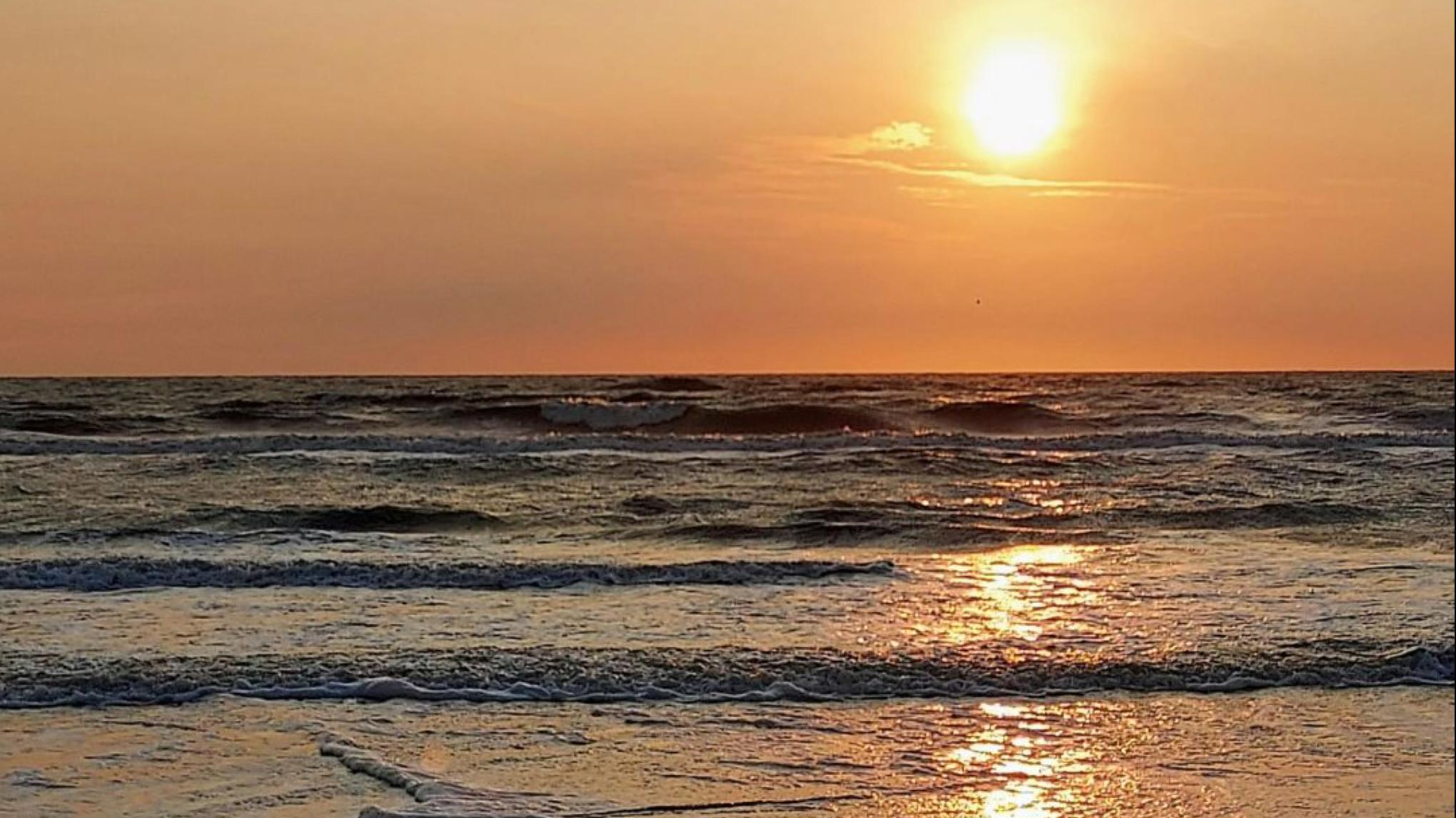 Sunset beach special met live handpan
