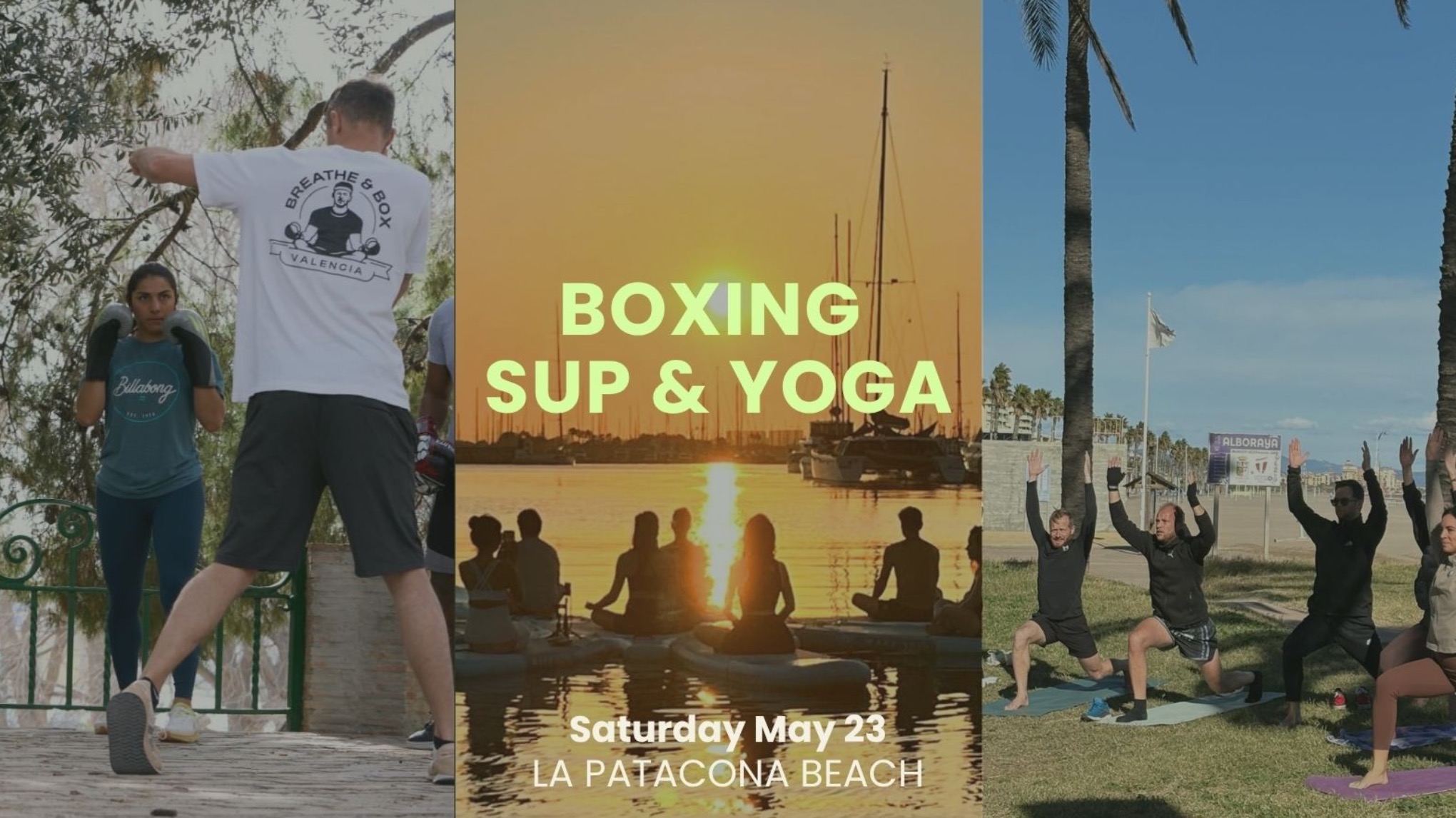 BOXING, SUP & YOGA