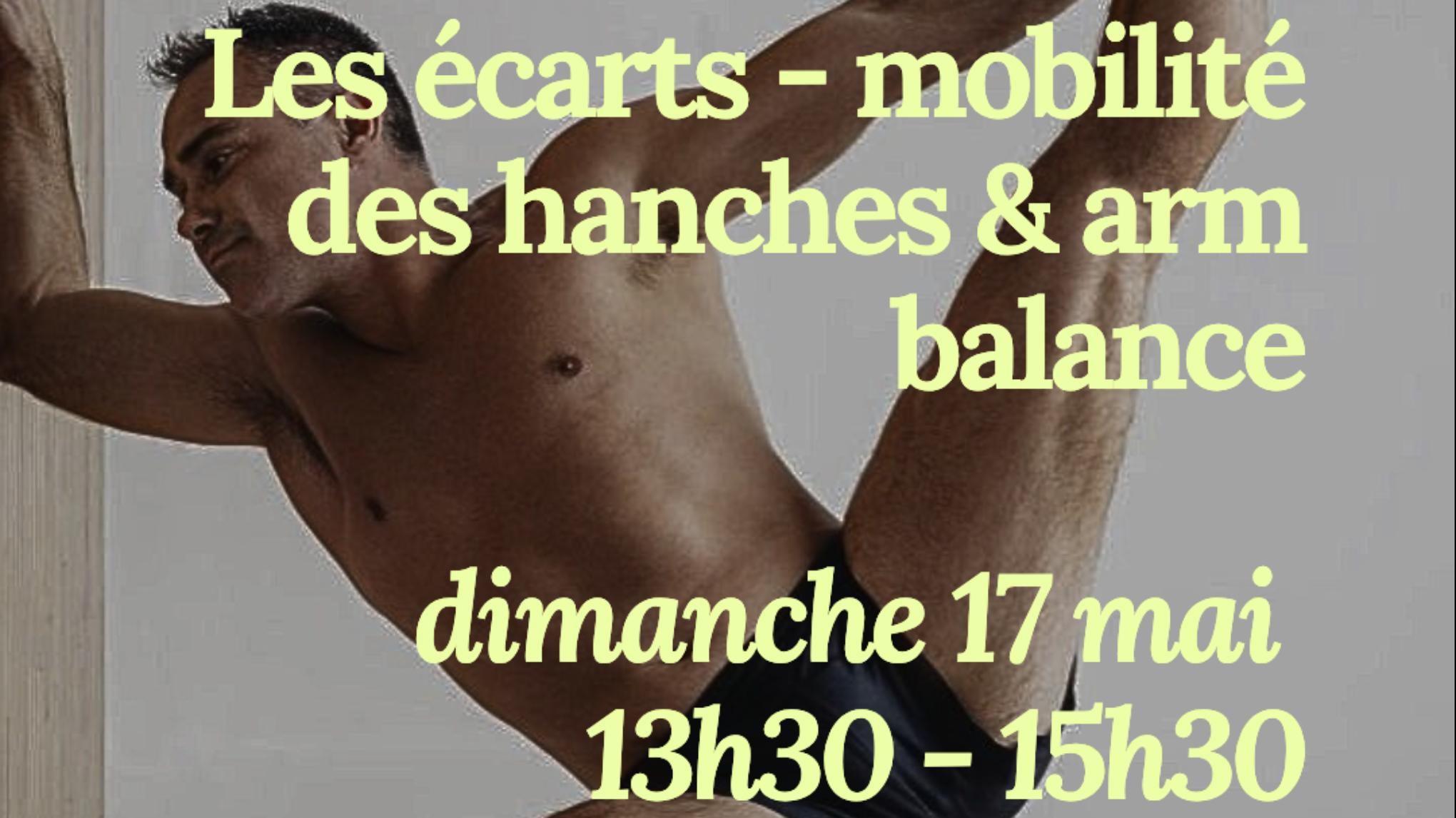 masterclass : Les écarts, arm balance et mobilité des hanches