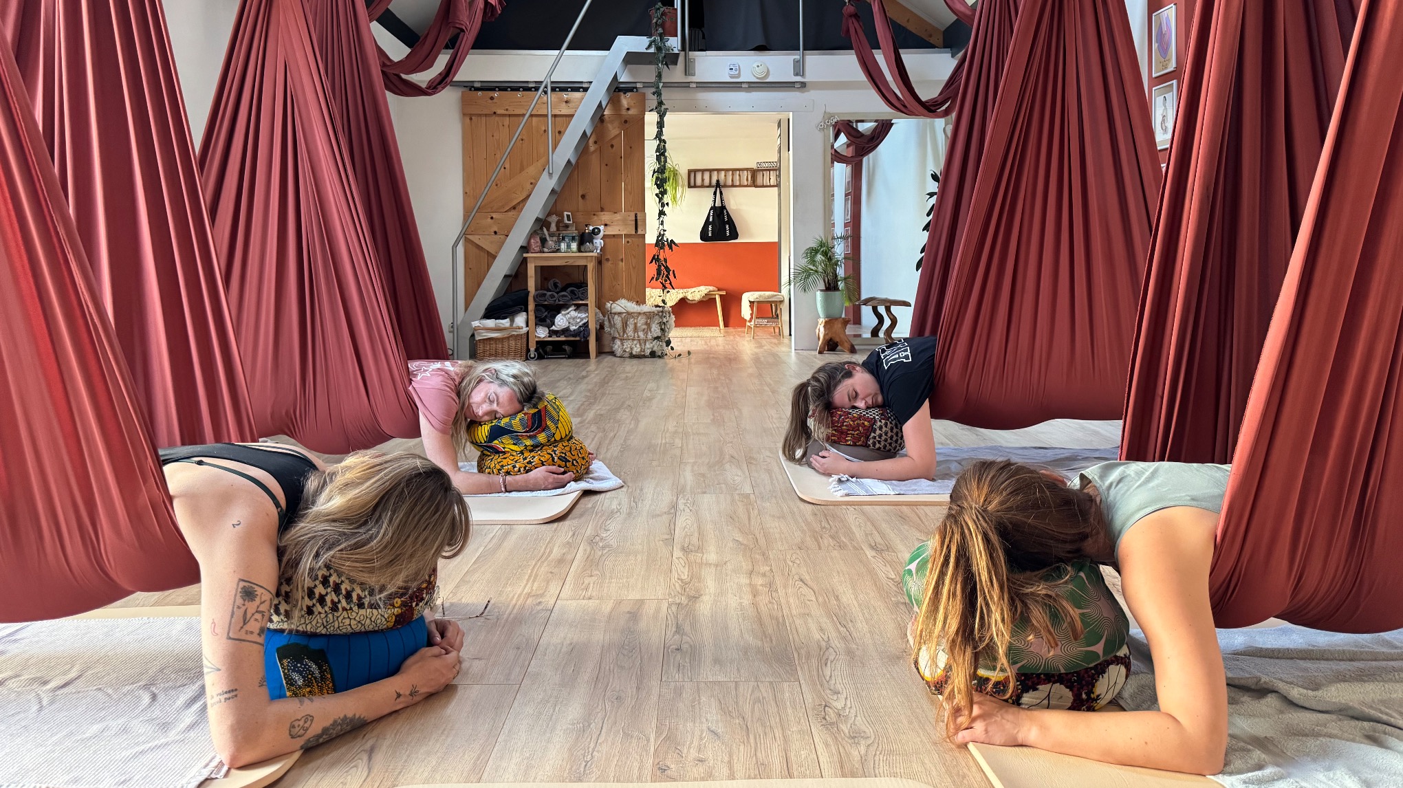 Aerial Yoga restorative