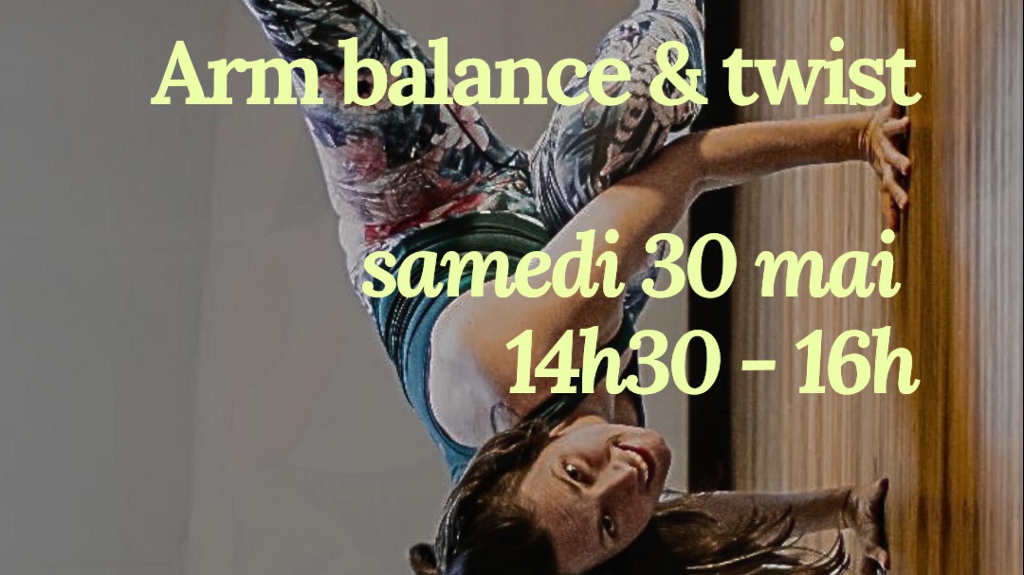 masterclass : Arm balance & twist