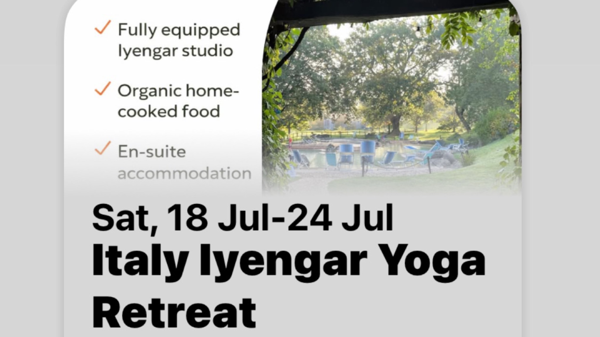 ITALY YOGA RETREAT