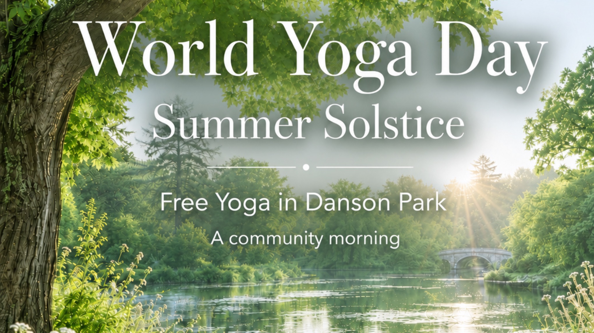 ☀️World Yoga Day & Summer Solstice FREE Yoga in the Park-beginner friendly