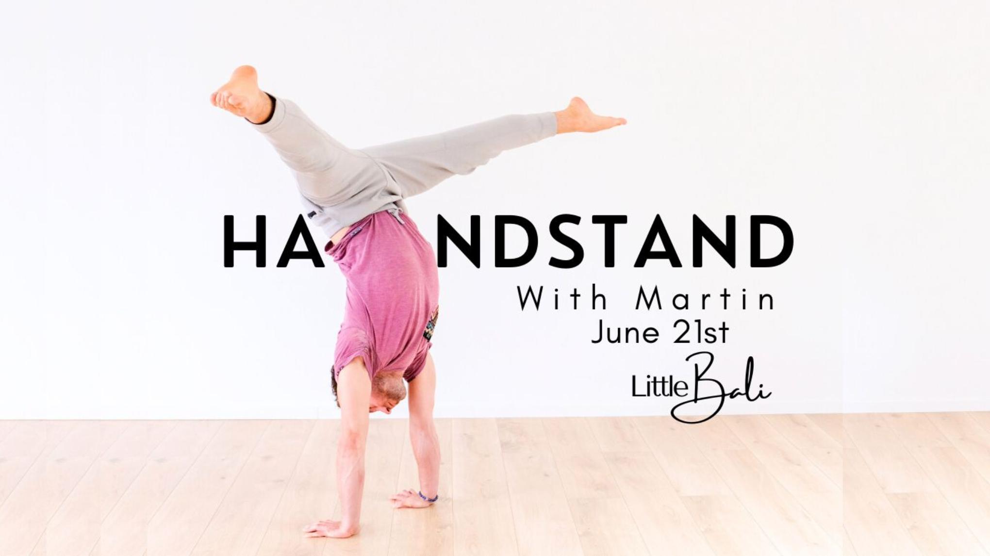 「Workshop」The Art of Handstand with Martin • 21st of June