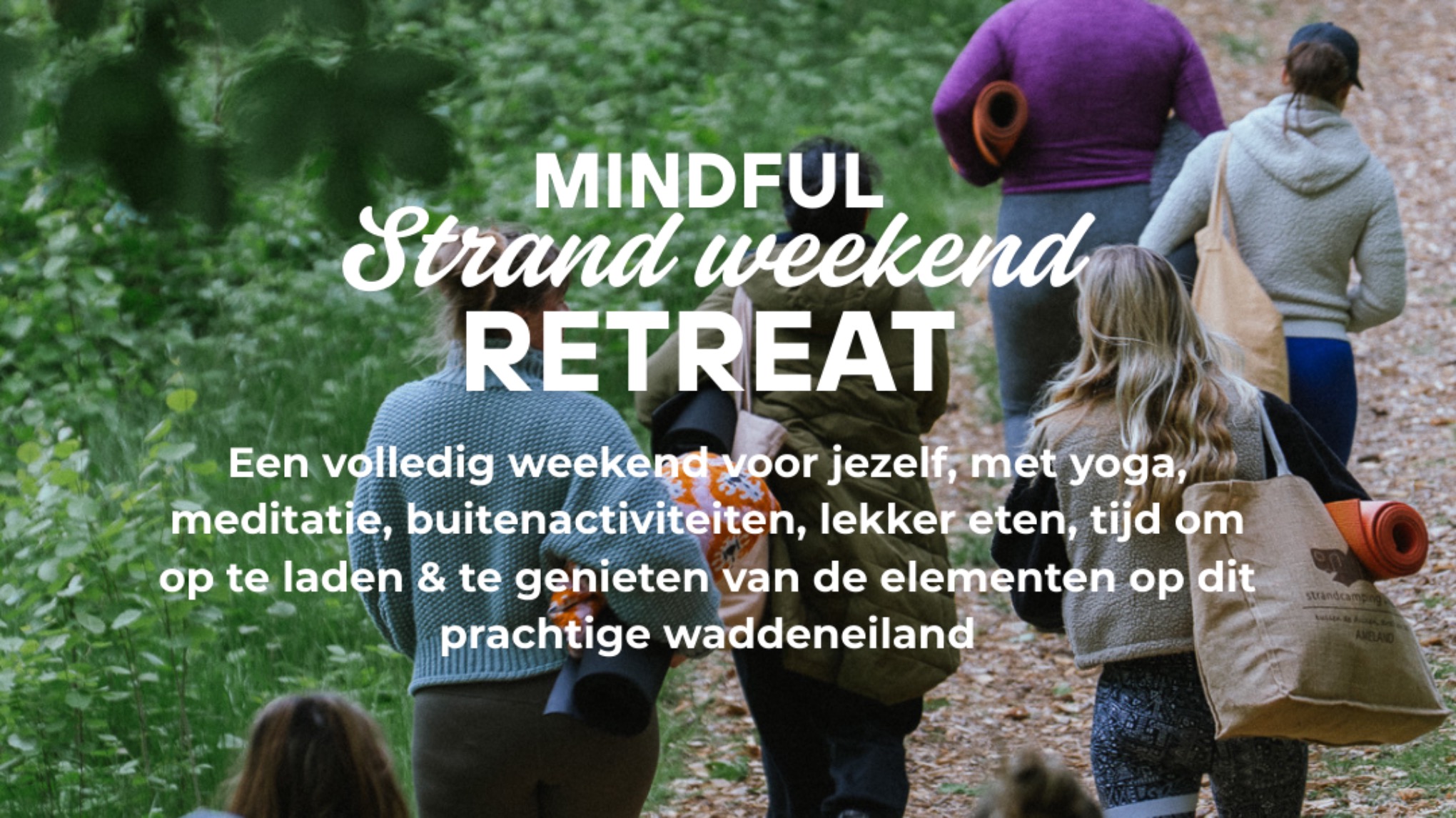 Mindful strand weekend retreat Ameland