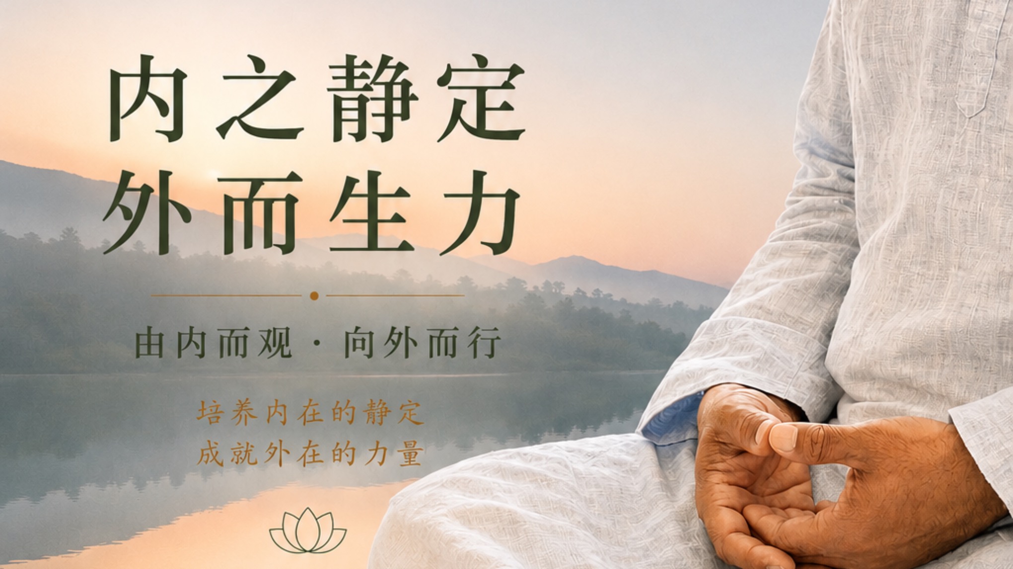 Inner Peace｜Outer Strength • 内之静定｜外而生力
