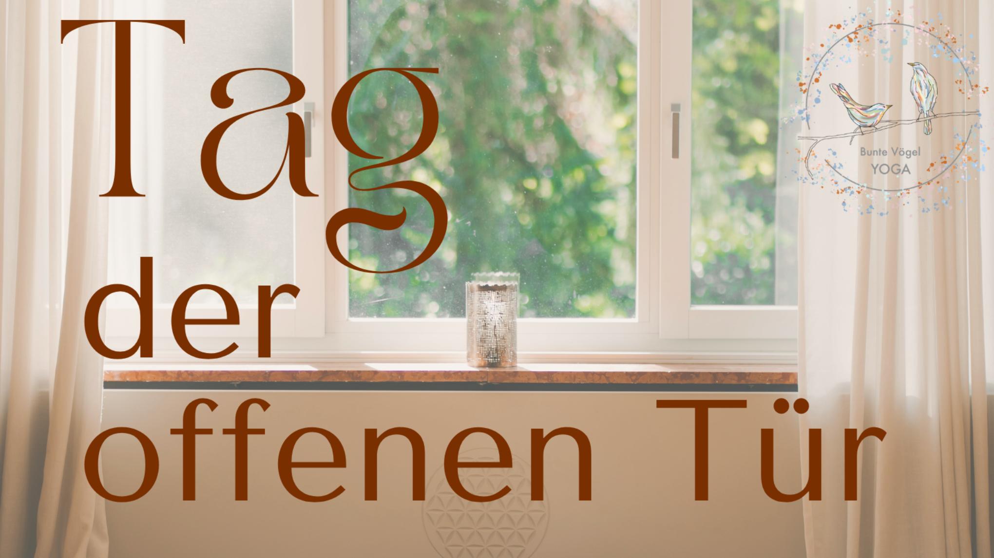 Tag der offenen Tür - Sarah "Open Flow - Vinyasa zum Reinschnuppern“ -