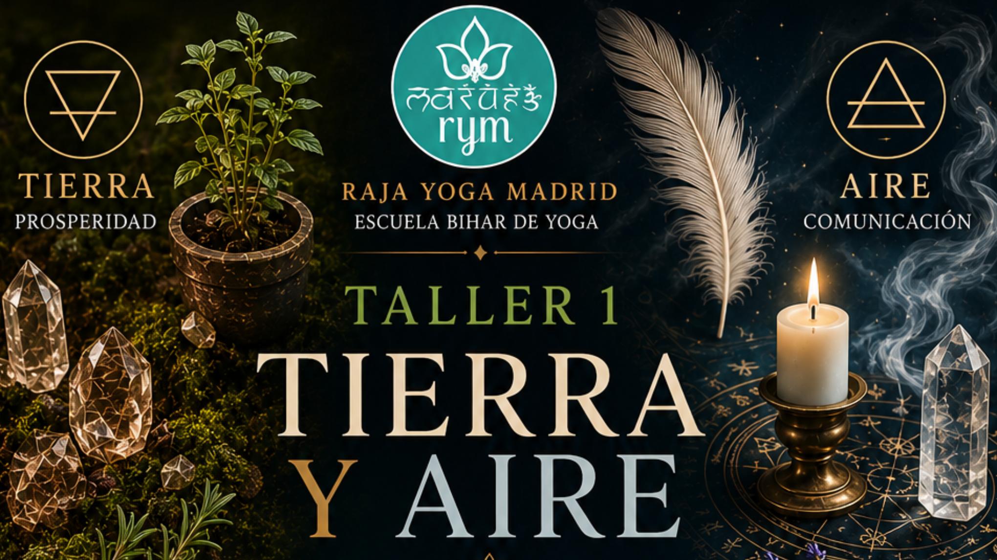 Taller Magia y esoterismo: Preparación, tierra y aire.