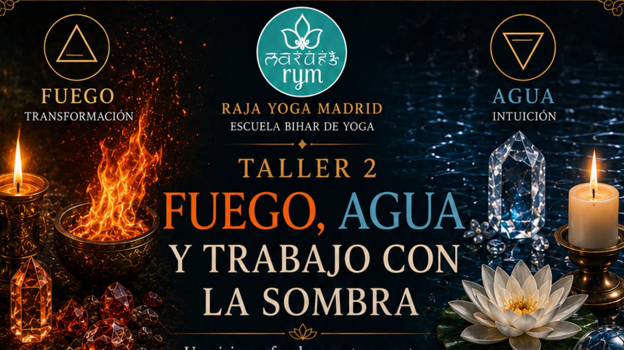 Taller Magia y esoterismo: Fuego, Agua, trabajo con la sombra.