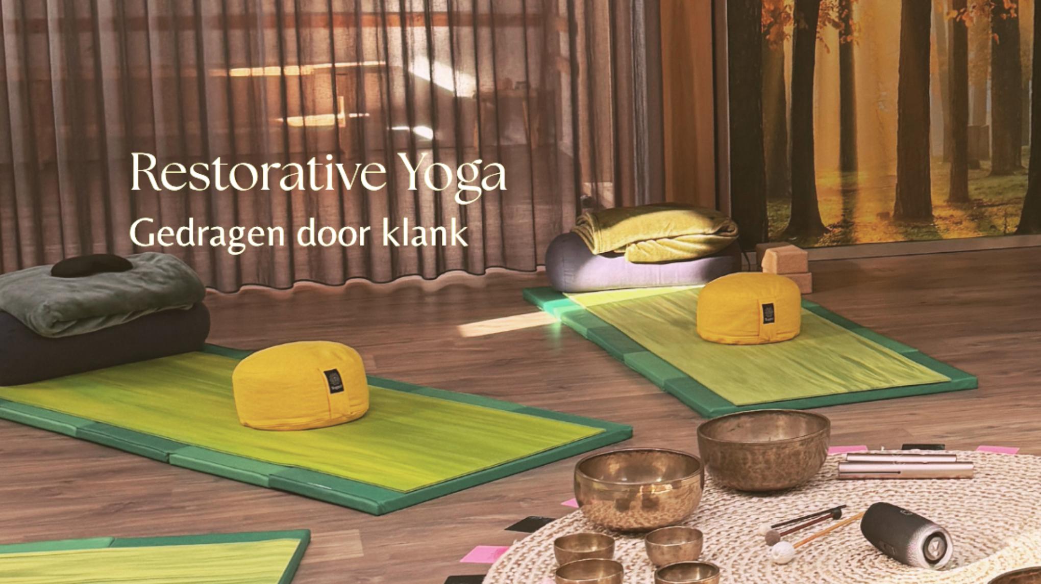 Restorative Yoga gedragen door Klank