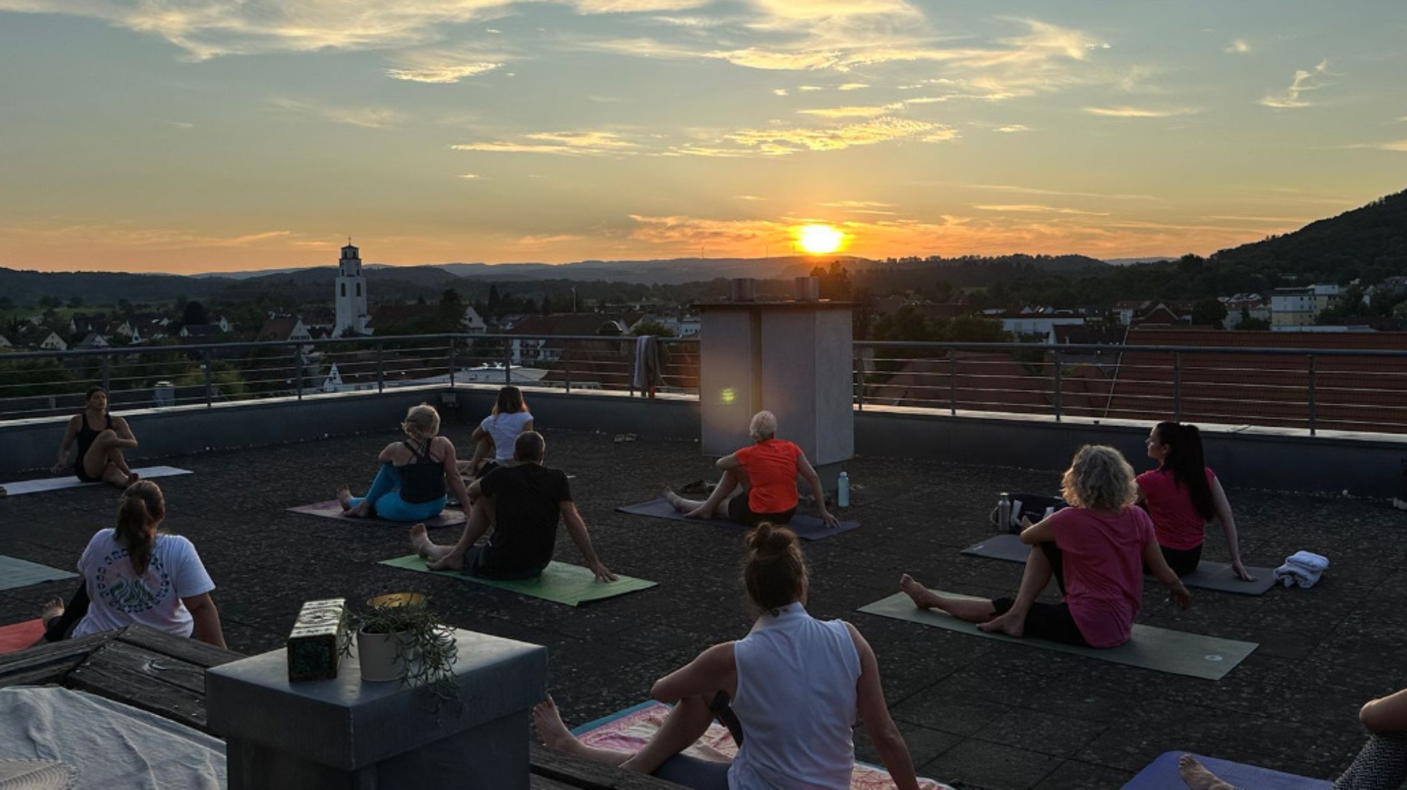 Sunset Rooftop Yoga