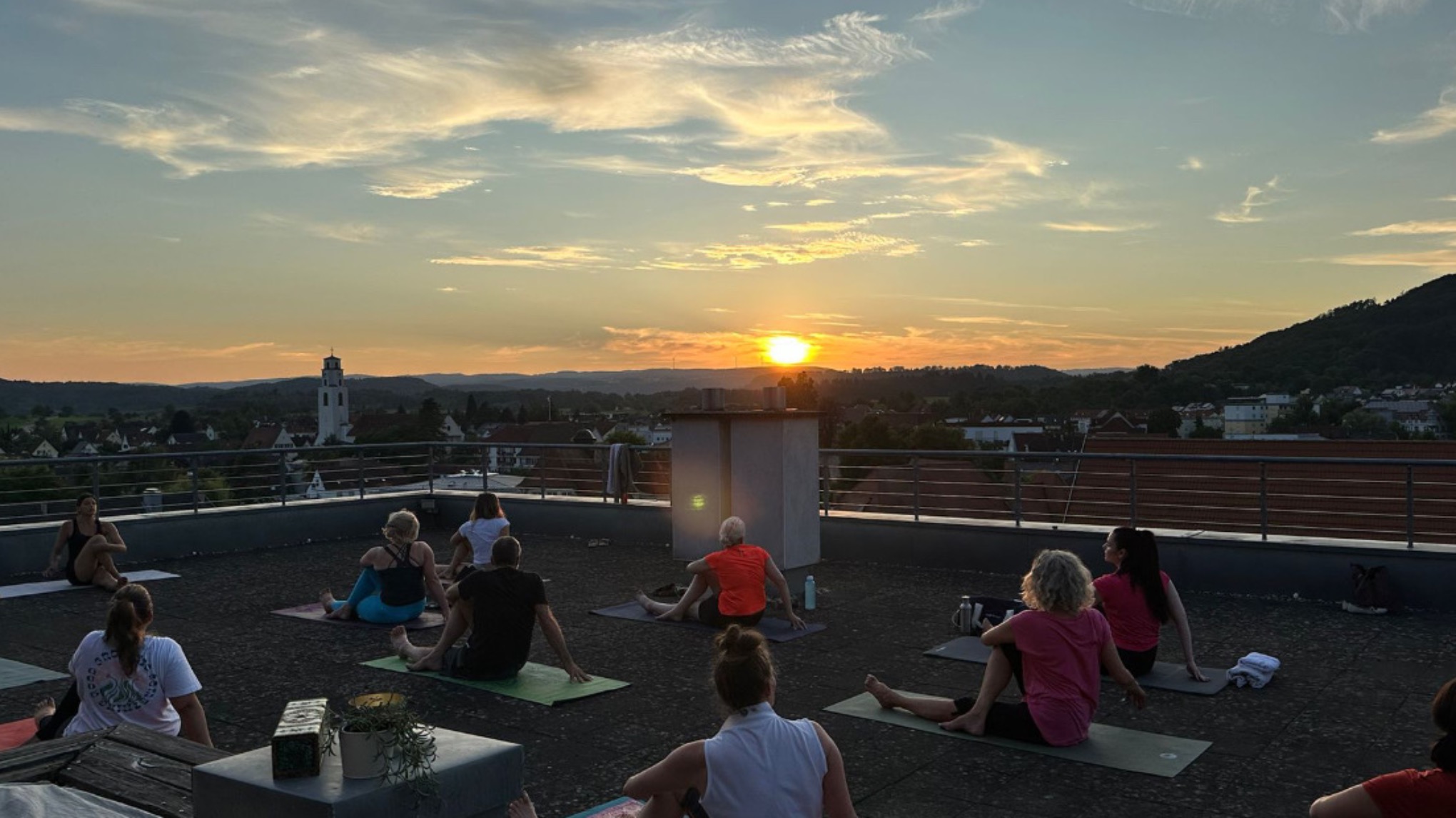 Sunset Rooftop Yoga