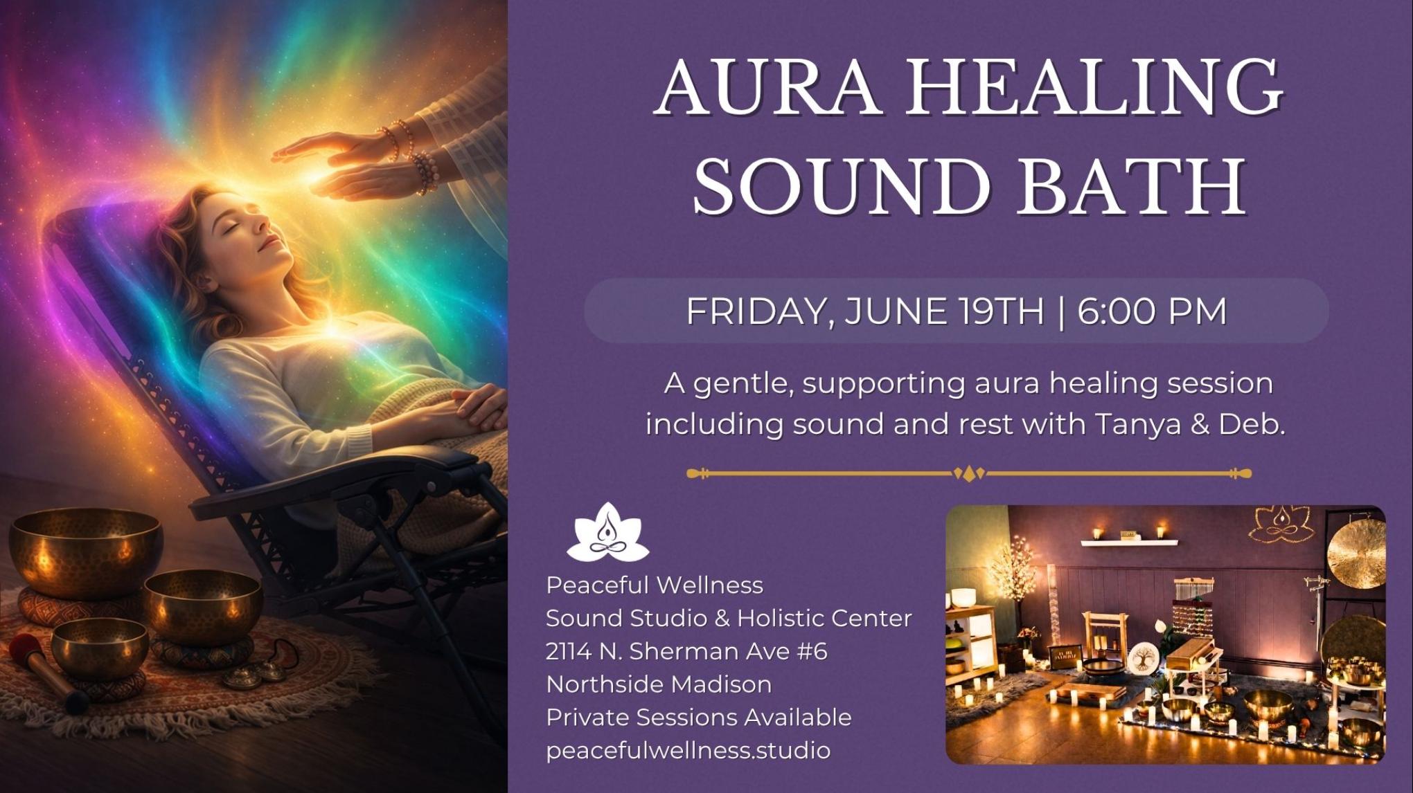 MADISON Aura Healing Sound Bath